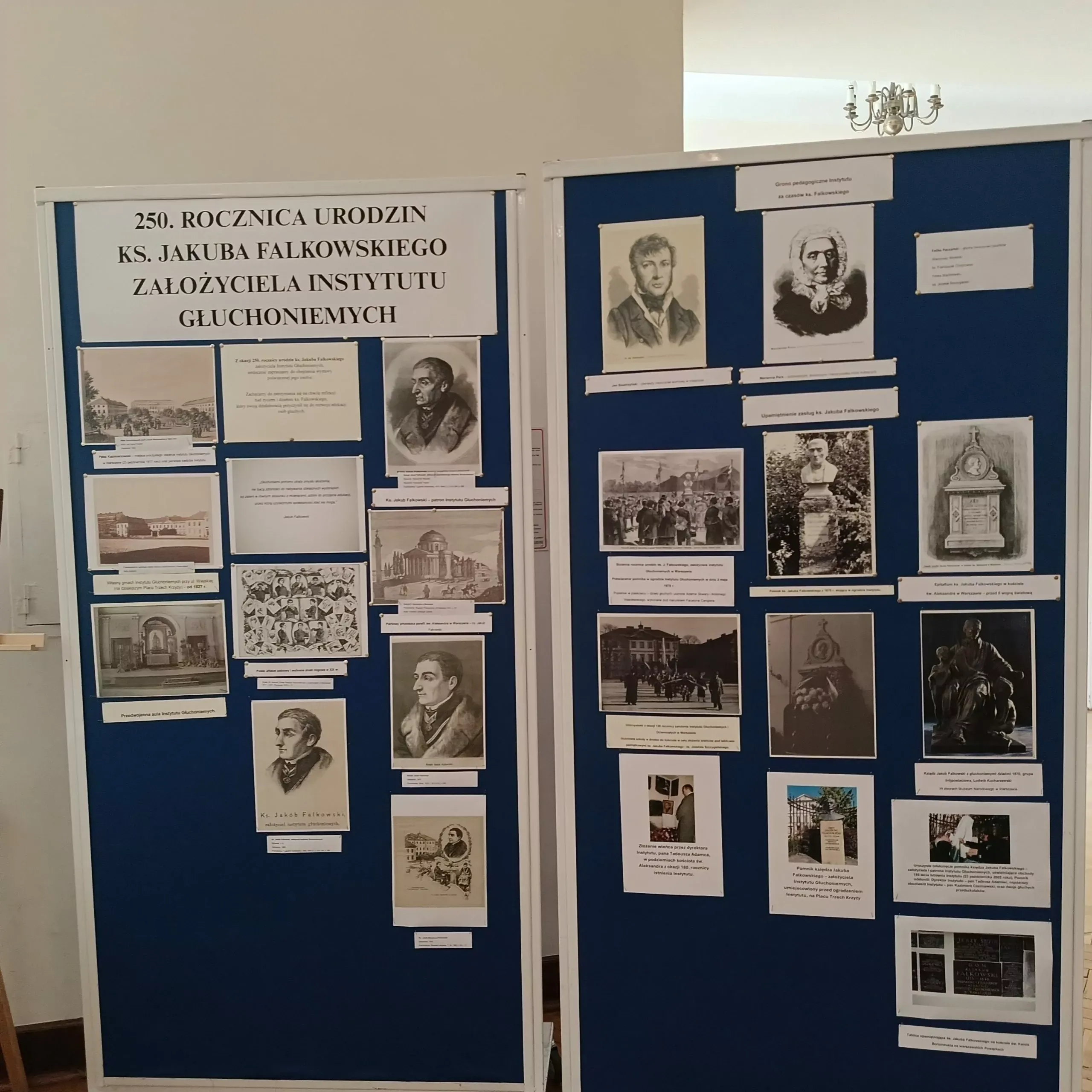 wystawa poświęcona Jakubowi Falkowskiemu