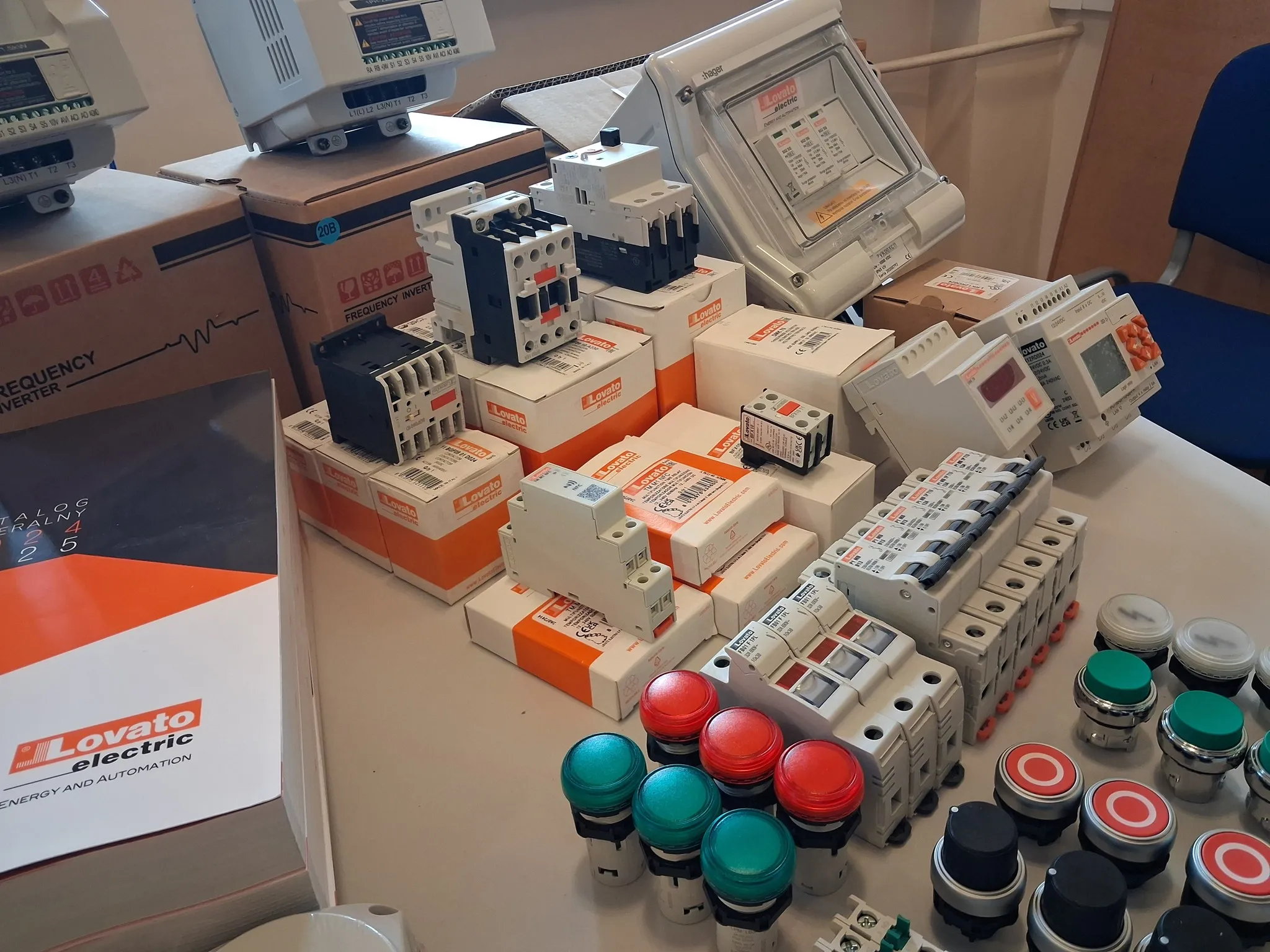 Podziękowania dla firmy Lovato Electric Polska