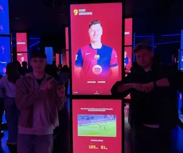 Uczniowie na wycieczce w Barcelonie