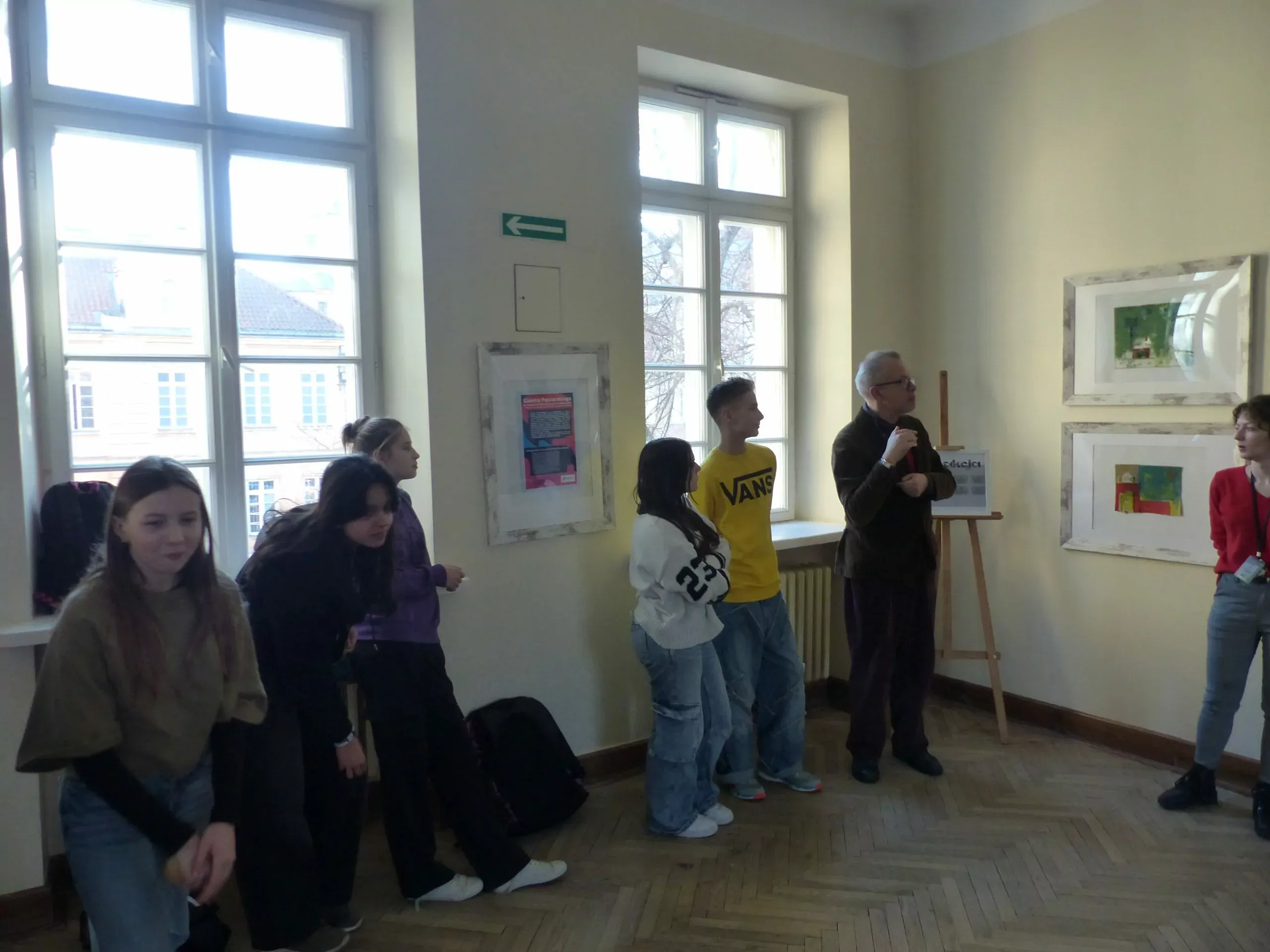 Otwarcie Galerii Pęczarskiego w Instytucie Głuchoniemych w Warszawie