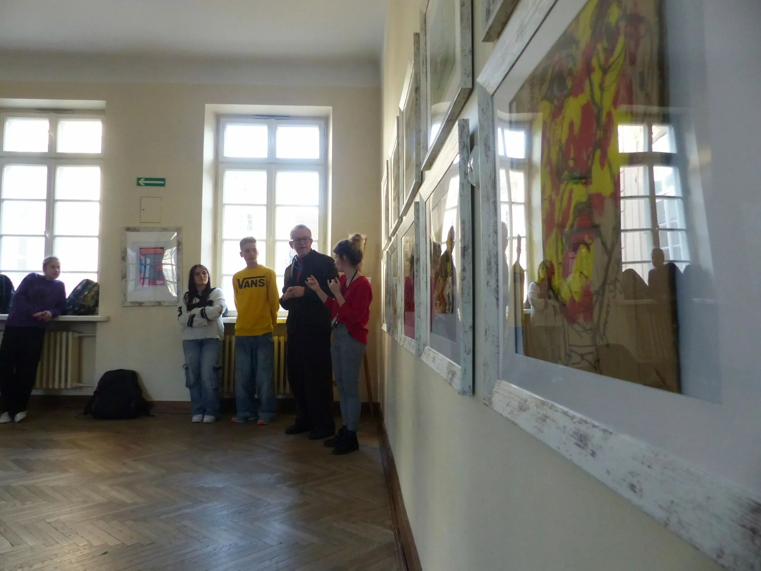 Otwarcie Galerii Pęczarskiego w Instytucie Głuchoniemych w Warszawie