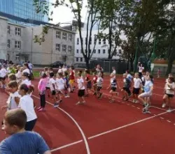 Międzyszkolne zawody sportowe w lekkoatletyce wg programu „Sportowo, blisko domu”