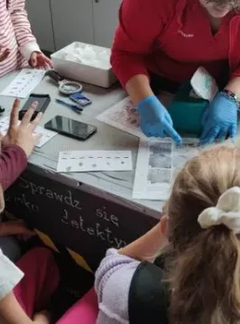 Lekcja w Centrum Nauki Kopernik