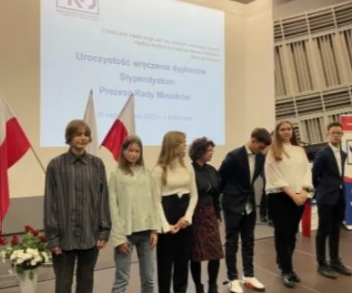 Stypendium ministra dla najlepszych uczniów trafia do naszej uczennicy!