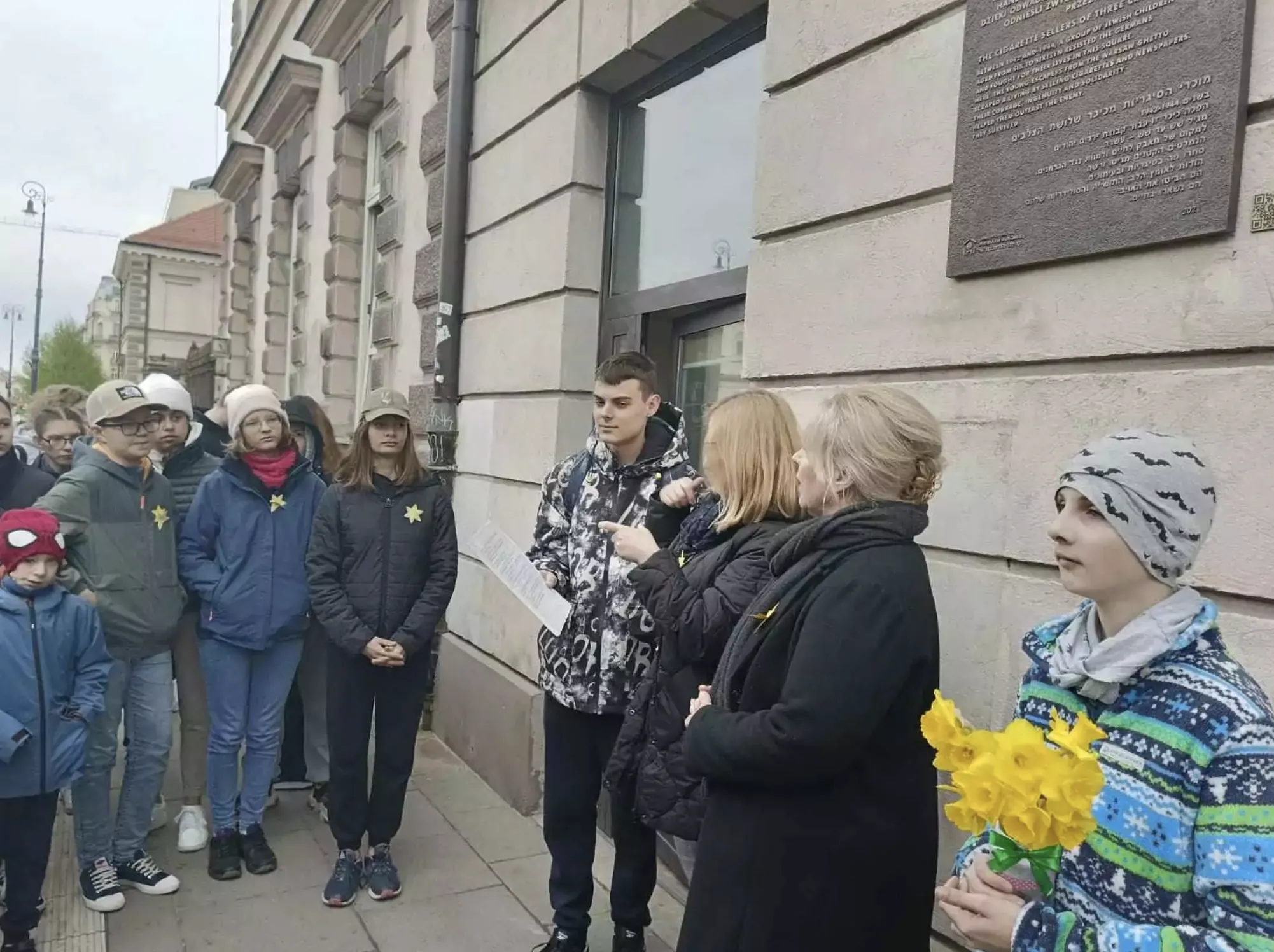 Żółte żonkile – znak pamięci