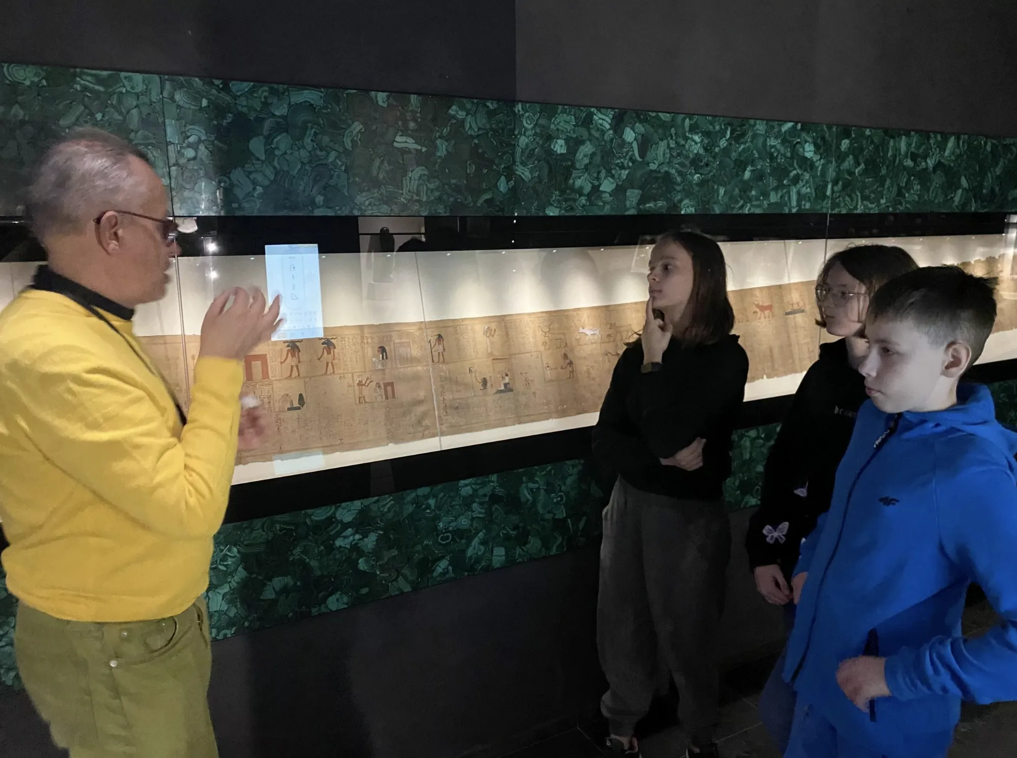 Wyjście klasy 5b do Muzeum Narodowego 