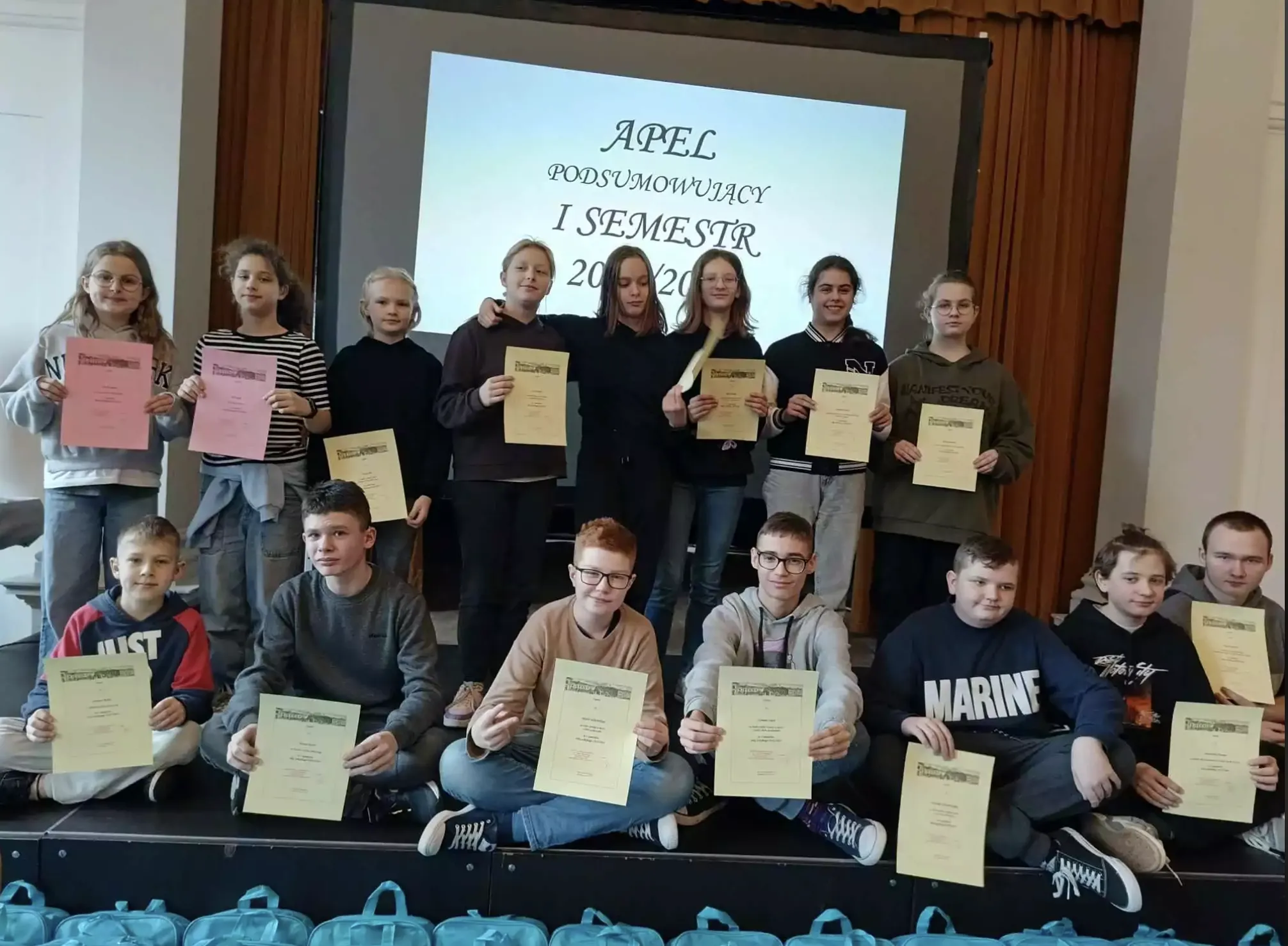 Dyplomy, nagrody, gratulacje… czyli podsumowanie I semestru