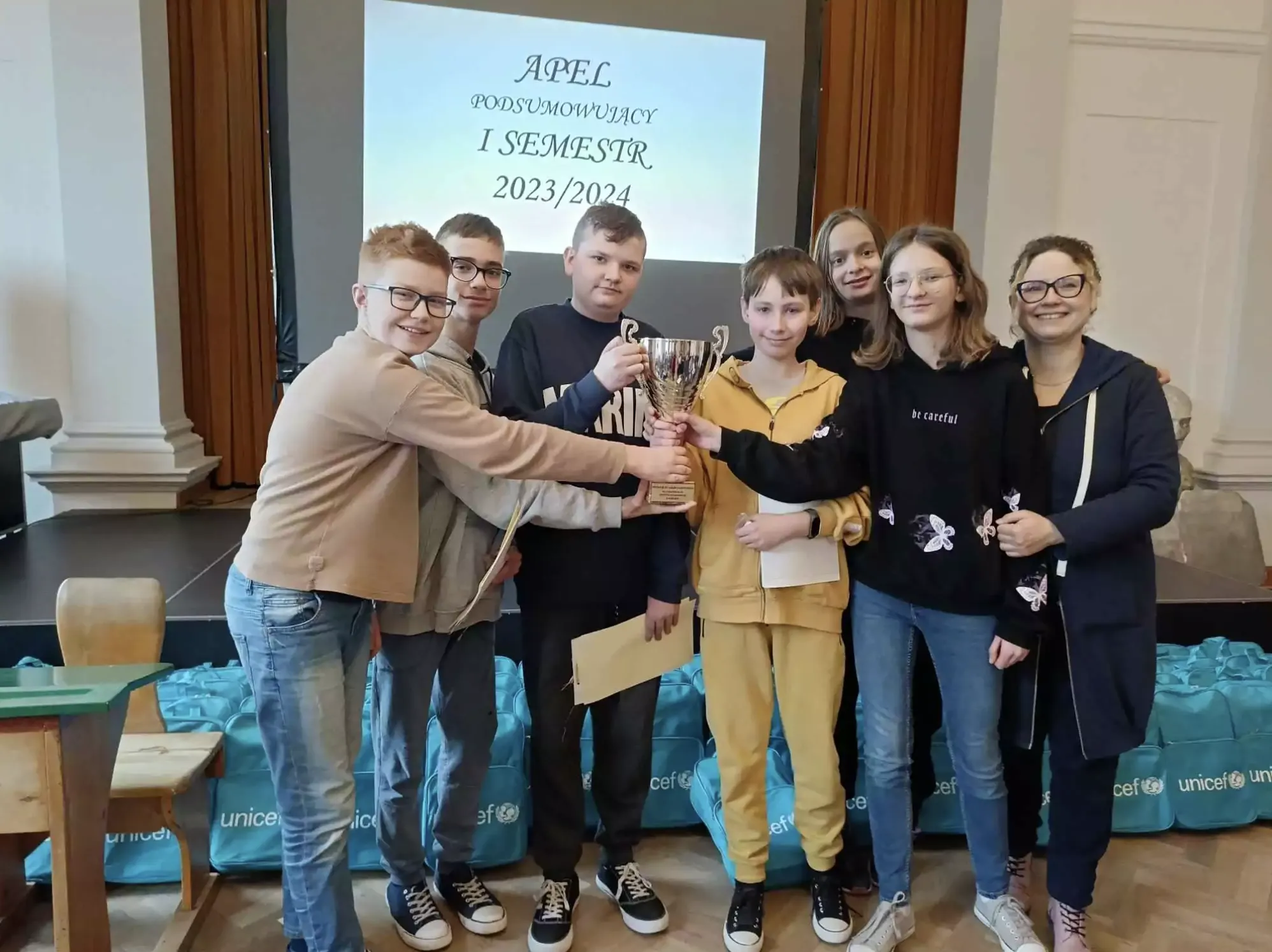 Dyplomy, nagrody, gratulacje… czyli podsumowanie I semestru