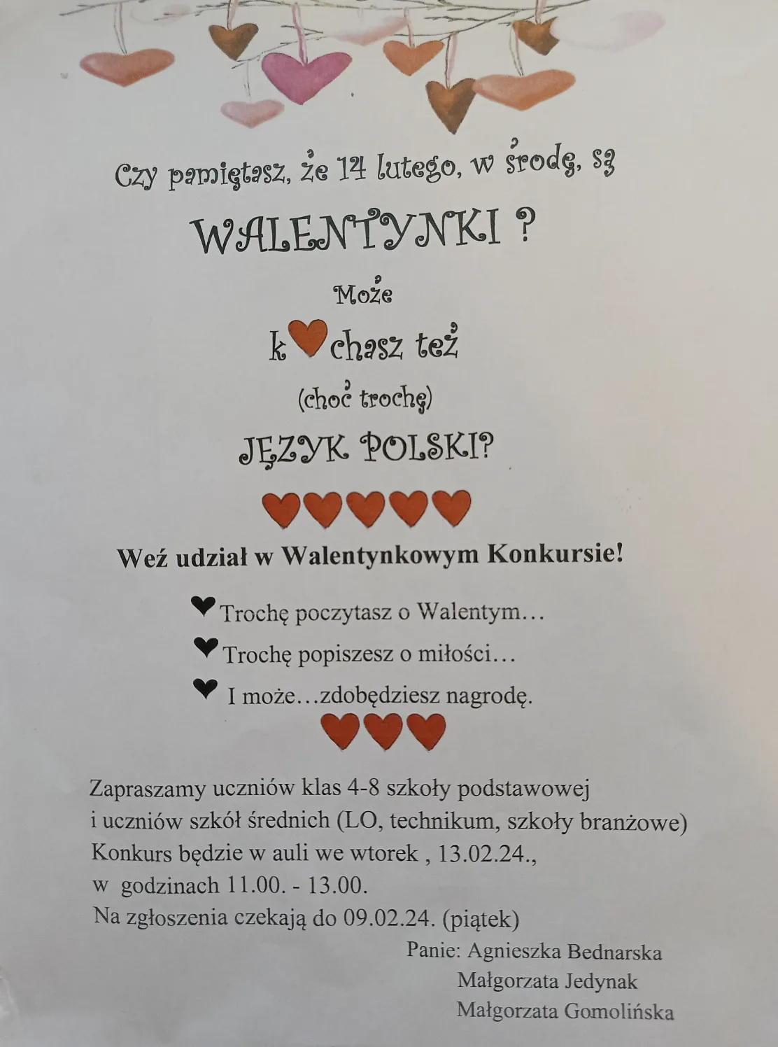 Konkurs polonistyczny