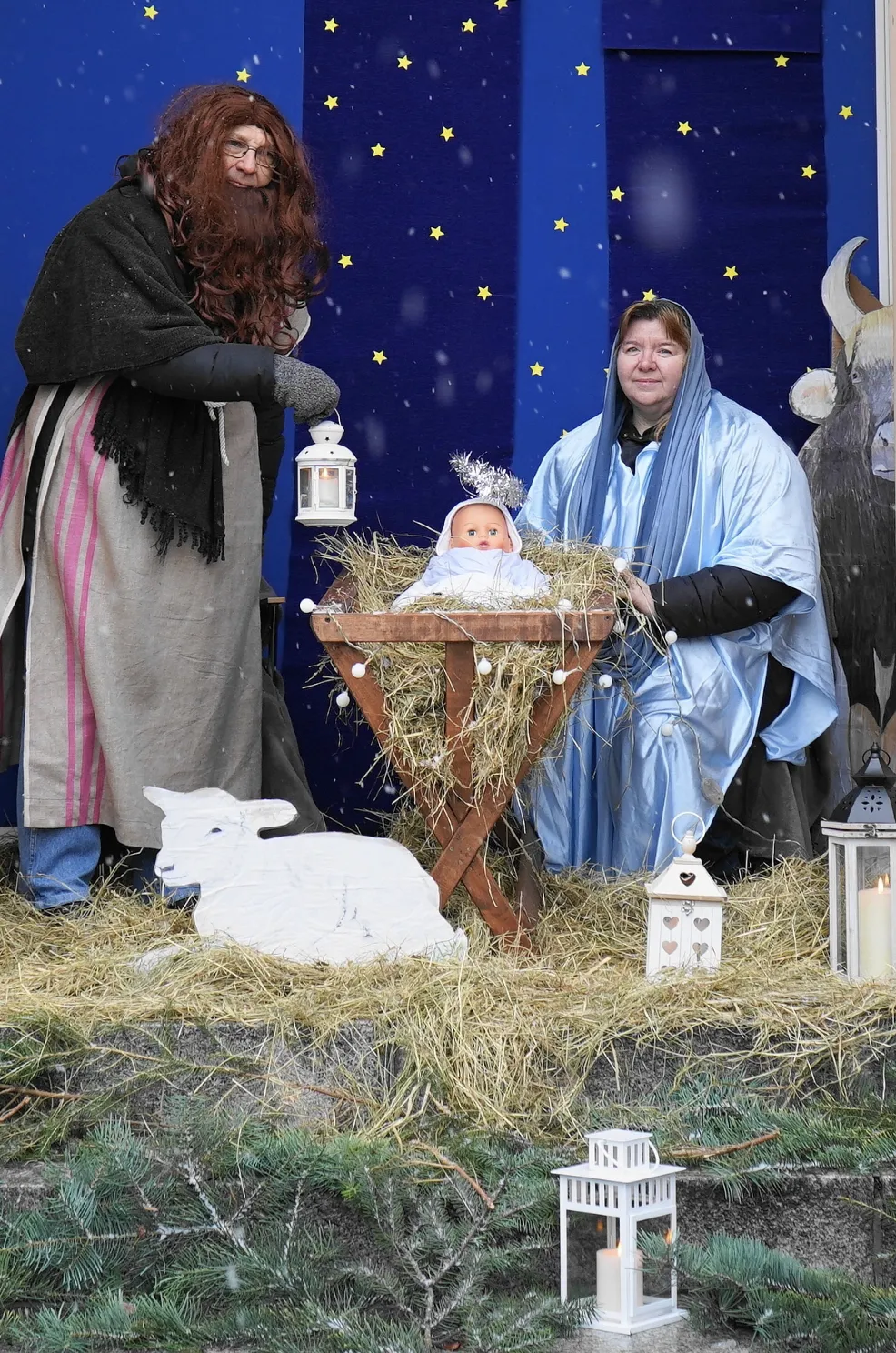 Żywa Szopka w Instytucie Głuchoniemych