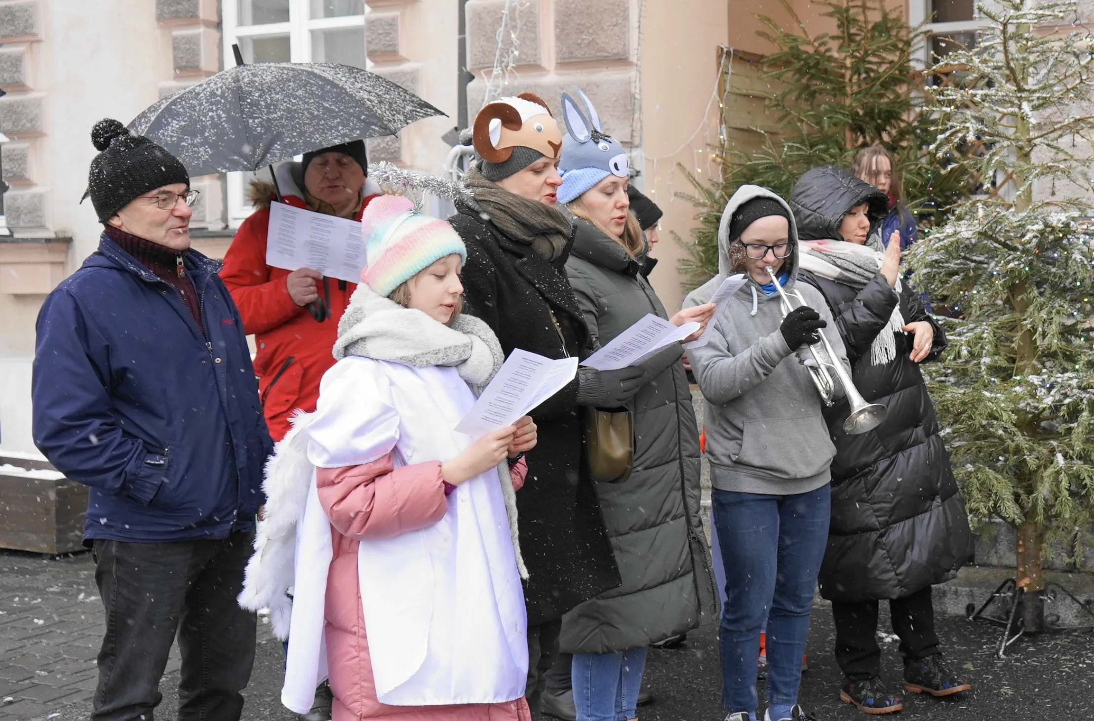 Żywa Szopka w Instytucie Głuchoniemych