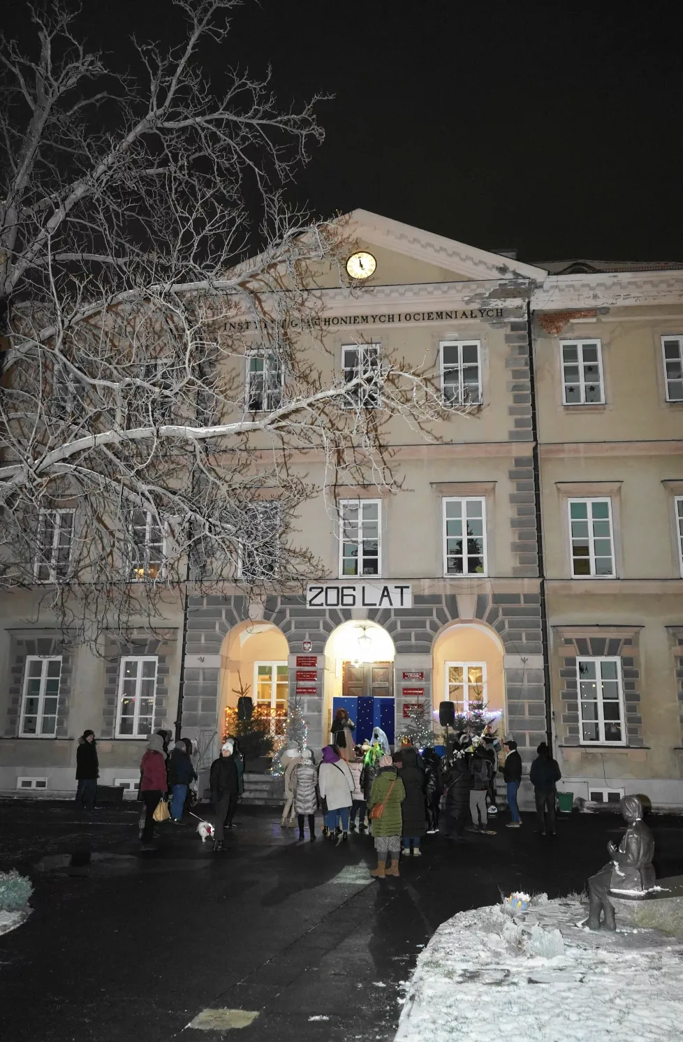 Żywa Szopka w Instytucie Głuchoniemych