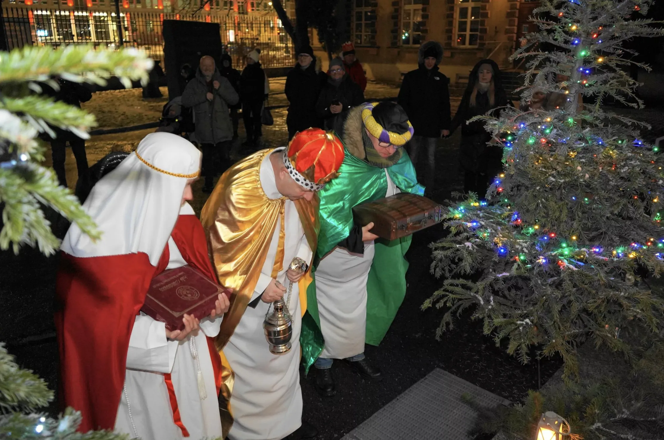 Żywa Szopka w Instytucie Głuchoniemych