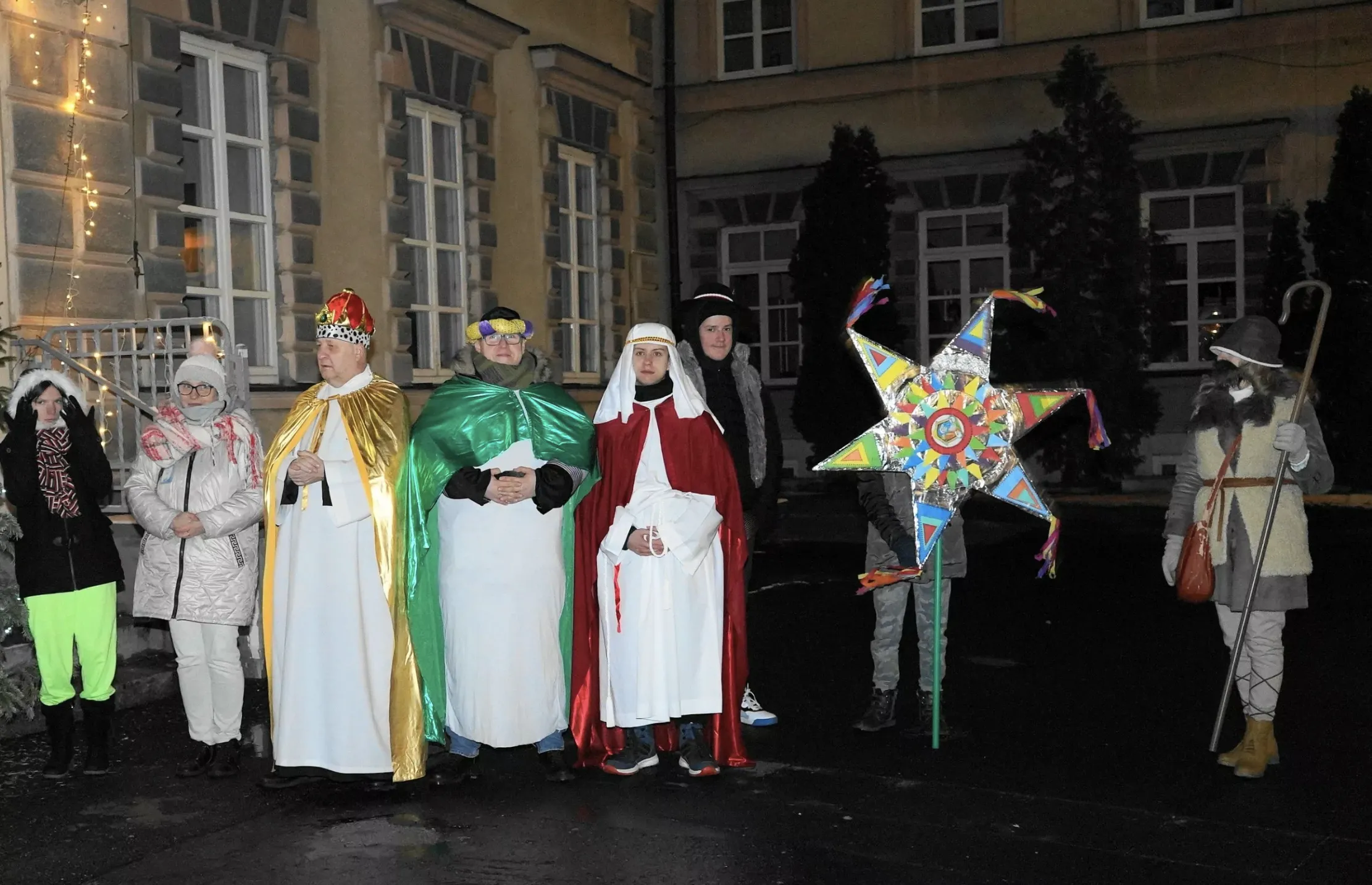 Żywa Szopka w Instytucie Głuchoniemych