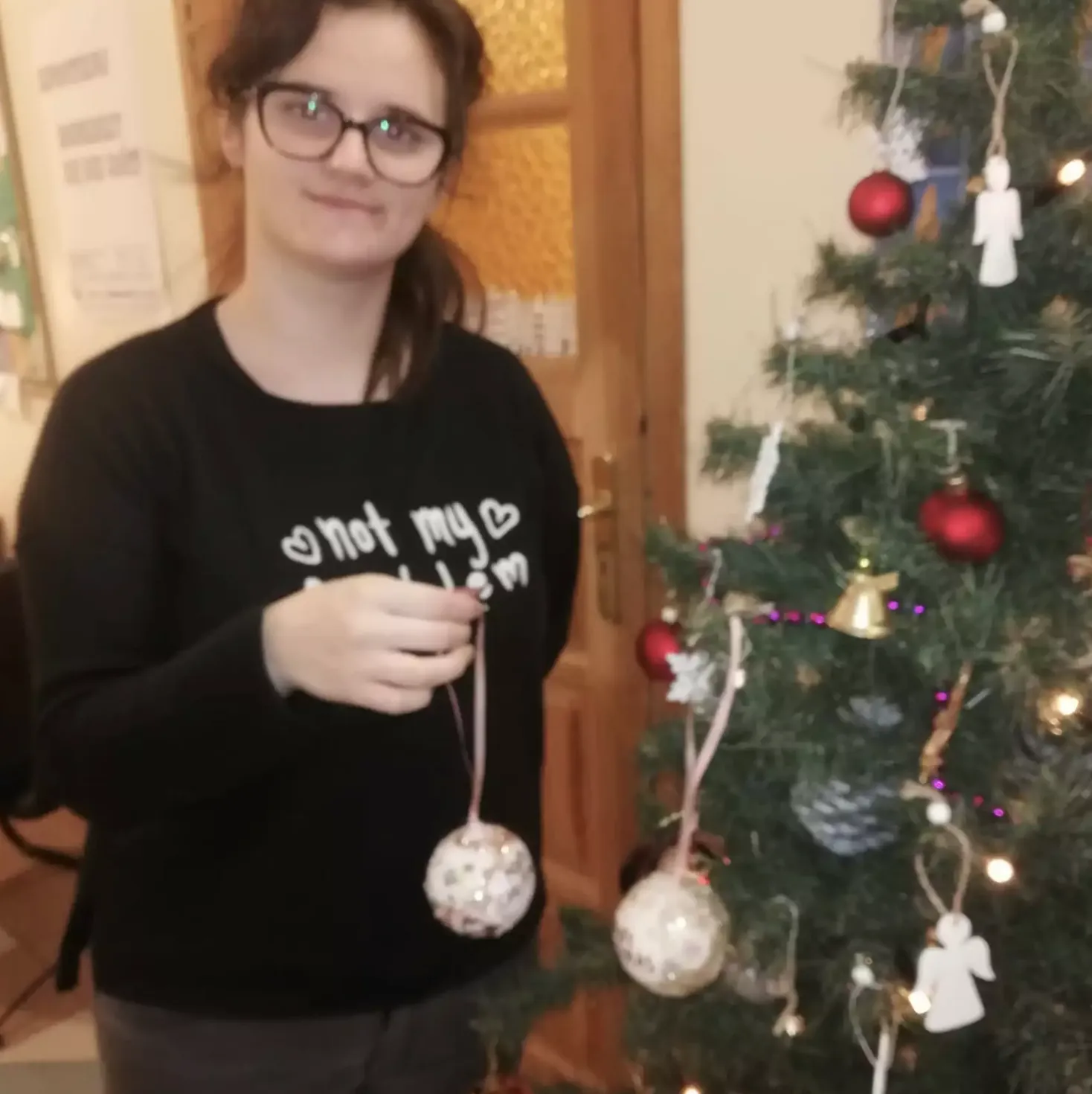 Świąteczne warsztaty Bożonarodzeniowe w internacie