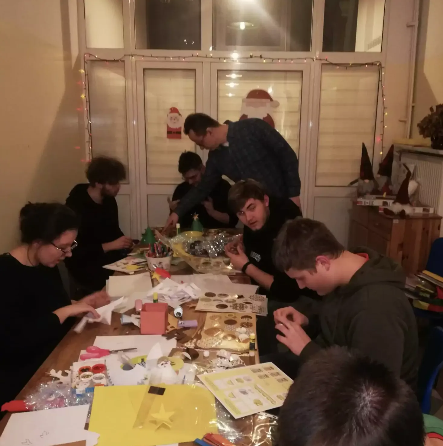 Świąteczne warsztaty Bożonarodzeniowe w internacie