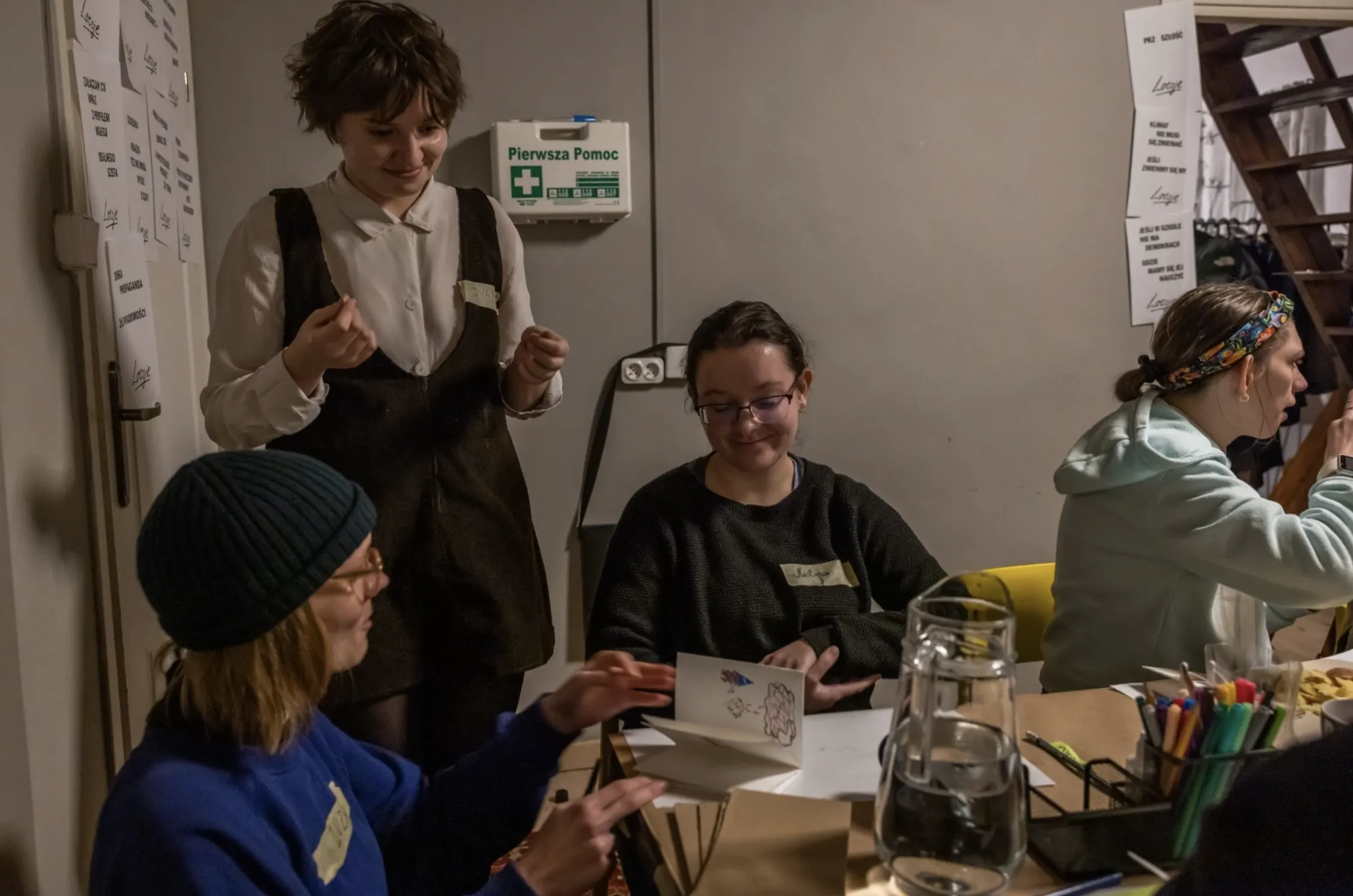 Podsumowanie spotkań Loesje w Jazdowie