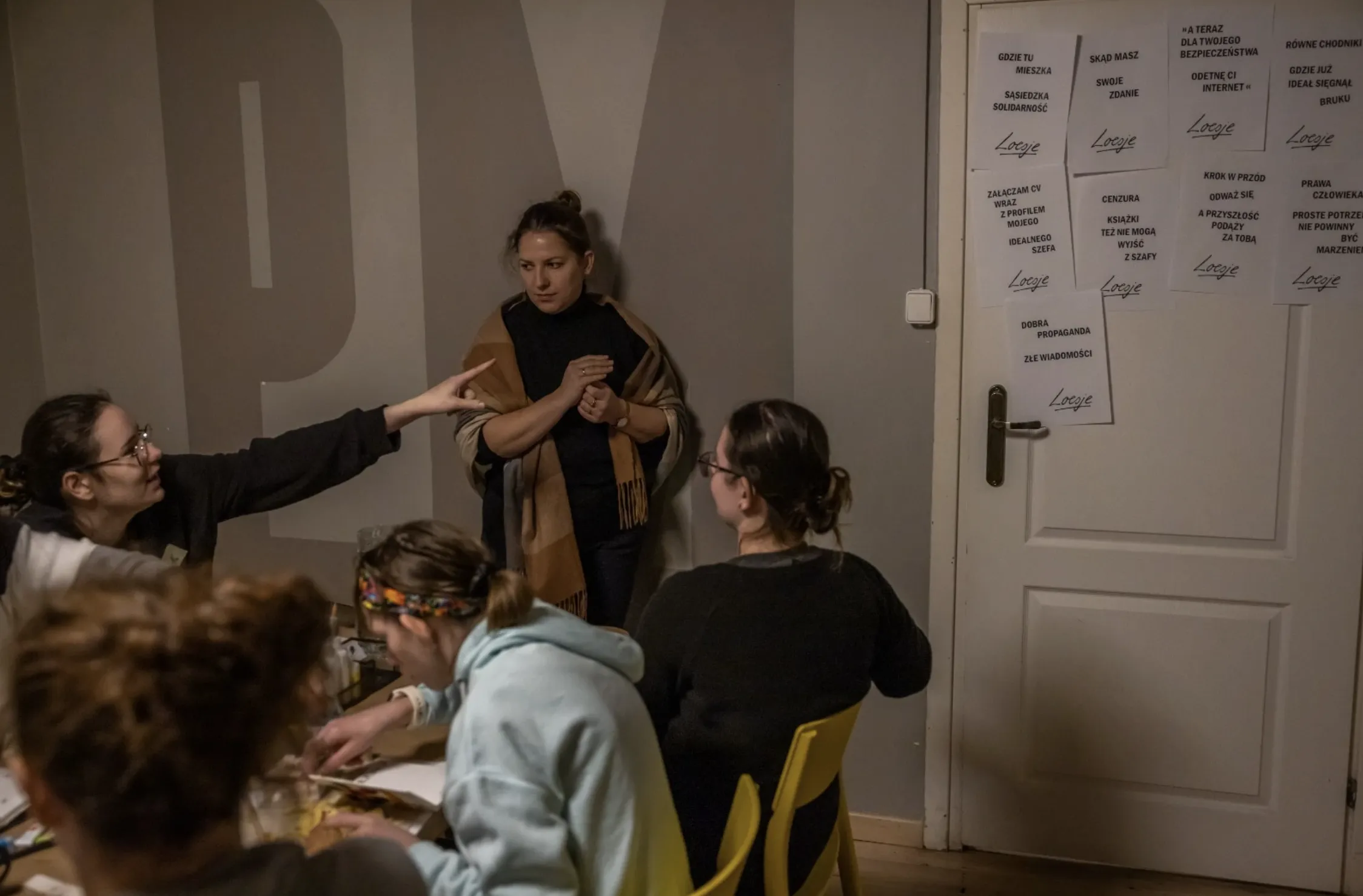 Podsumowanie spotkań Loesje w Jazdowie