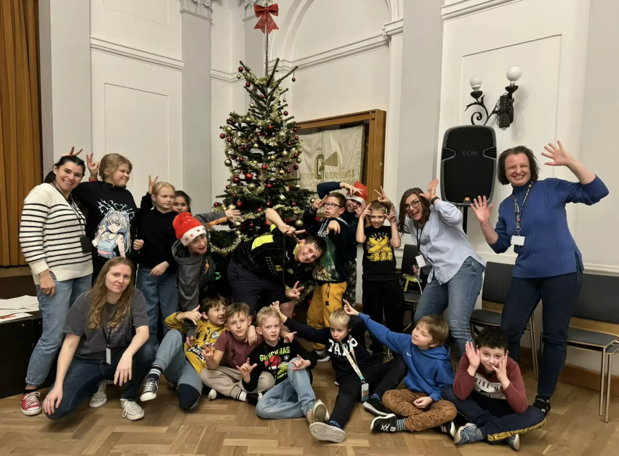 Kalendarz adwentowy w internacie młodszych