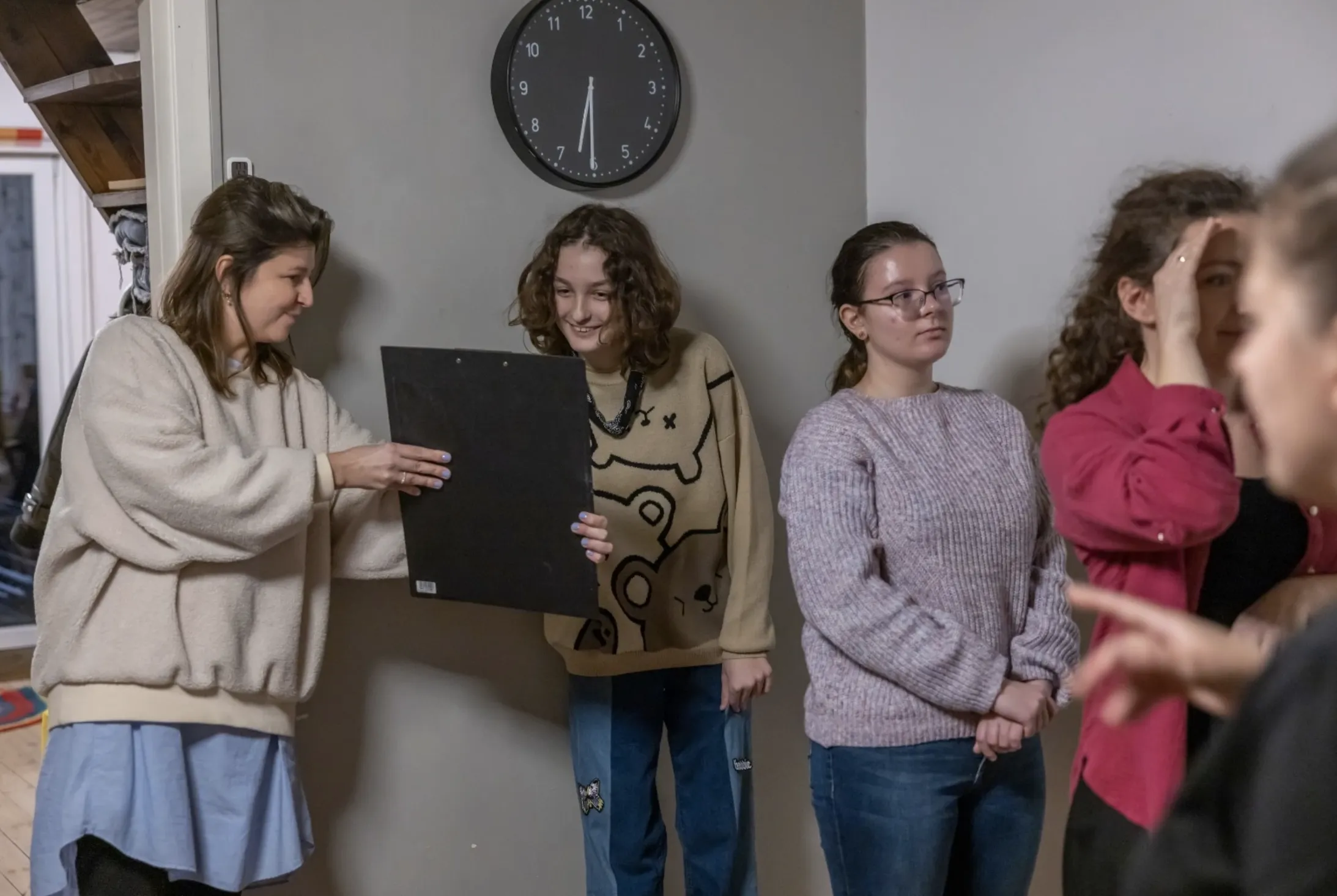 Finał Warsztatów Improwizacji Teatralnych Loesje w Jazdowie