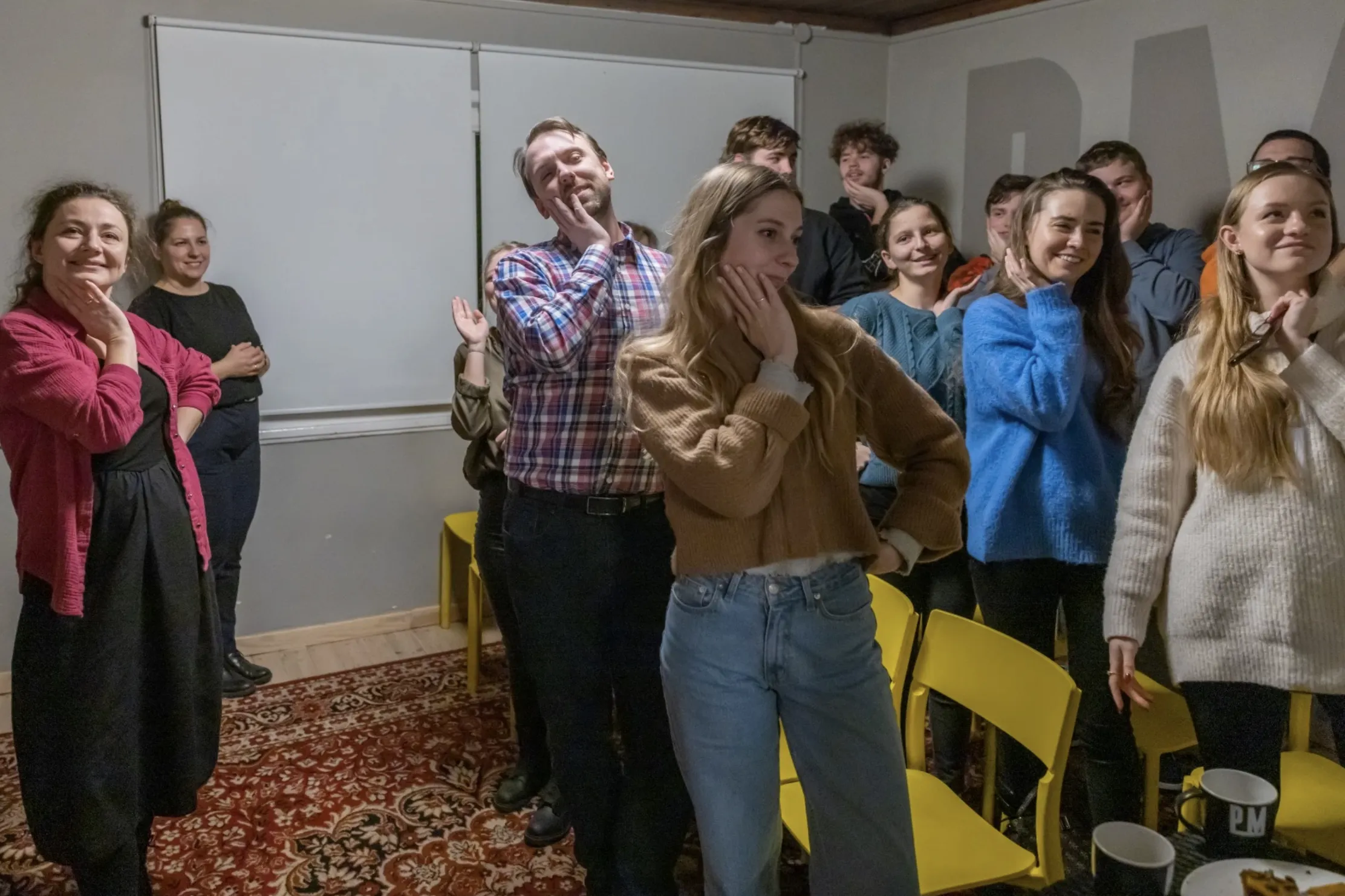 Finał Warsztatów Improwizacji Teatralnych Loesje w Jazdowie