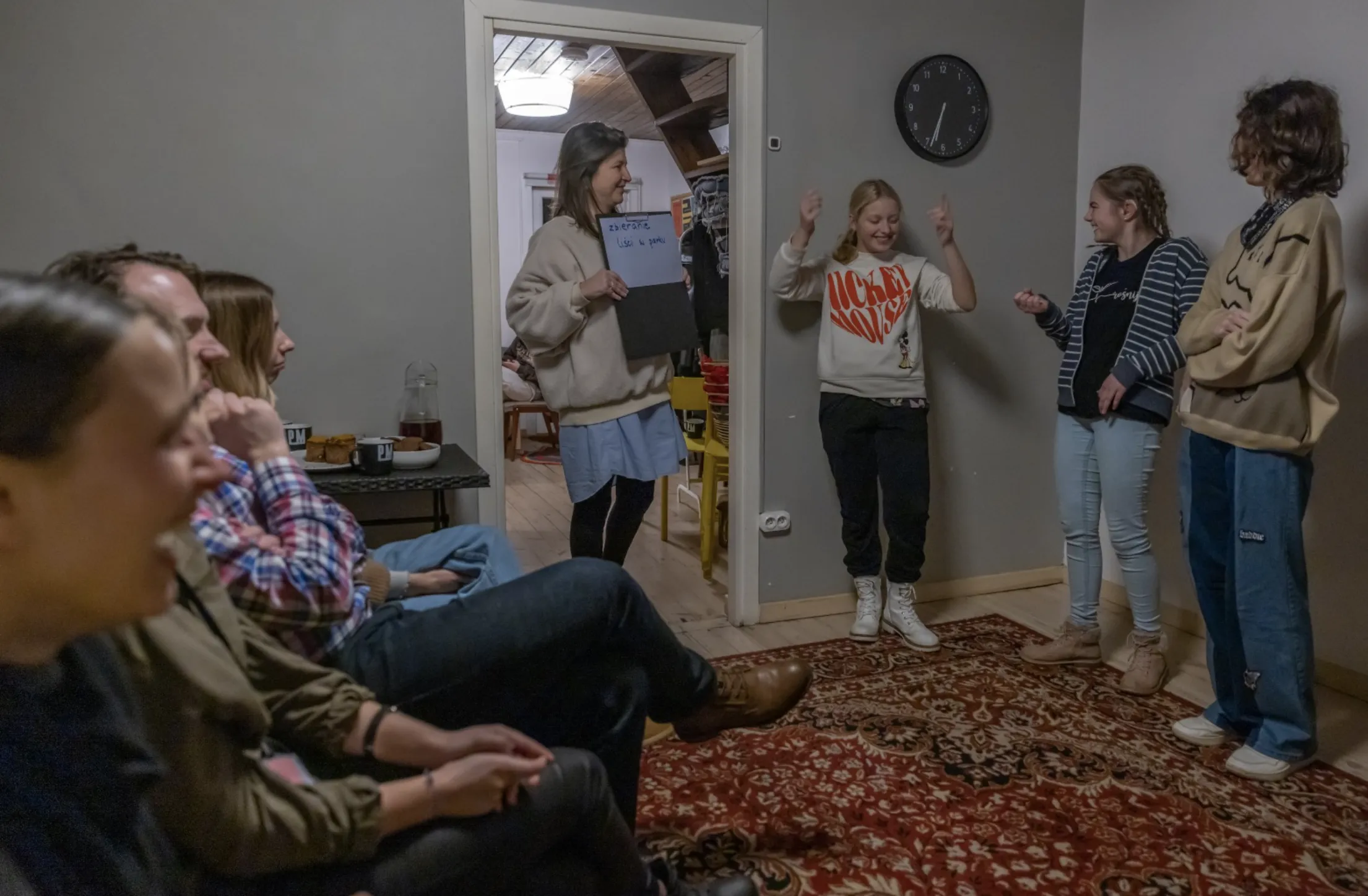 Finał Warsztatów Improwizacji Teatralnych Loesje w Jazdowie