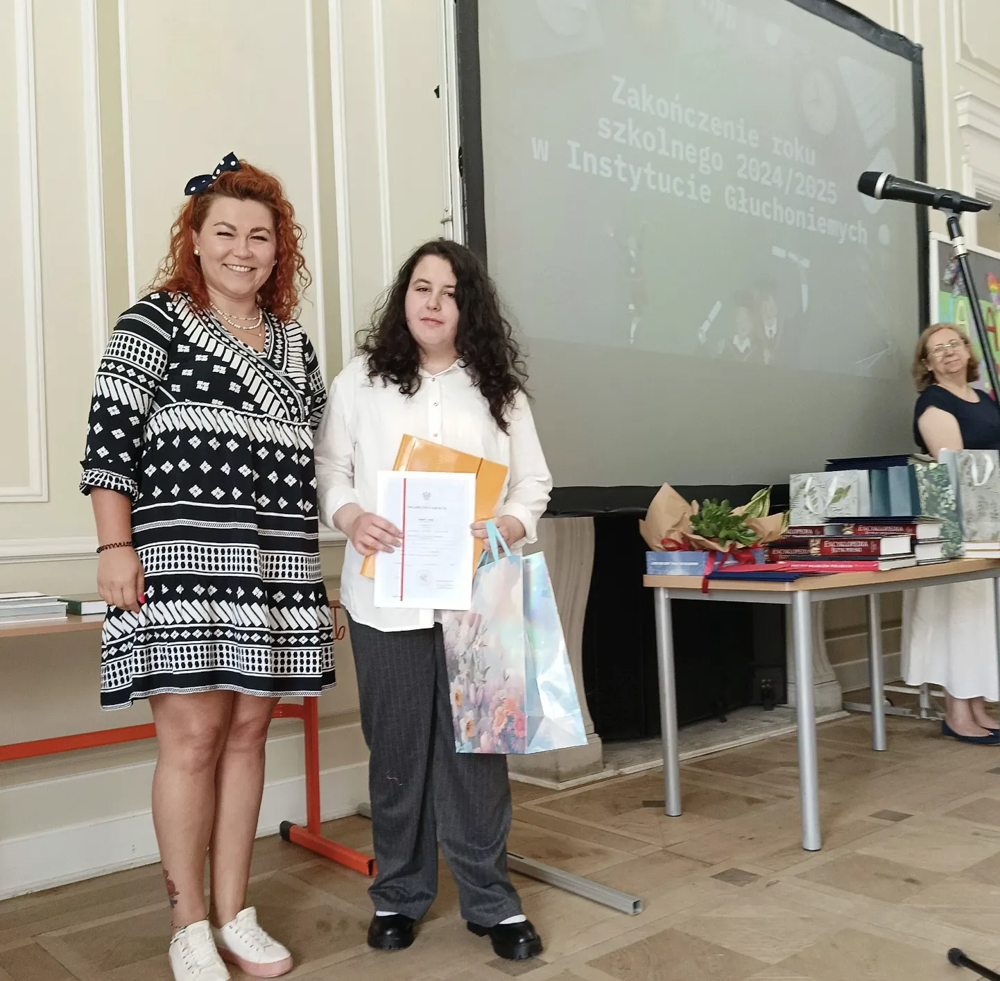 Uroczystość zakończenia roku szkolnego 2024 / 2025