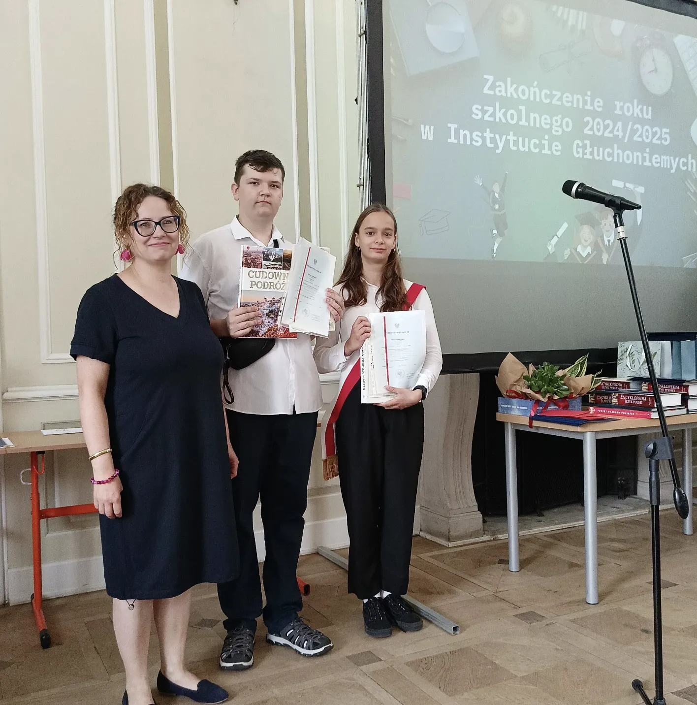 Uroczystość zakończenia roku szkolnego 2024 / 2025