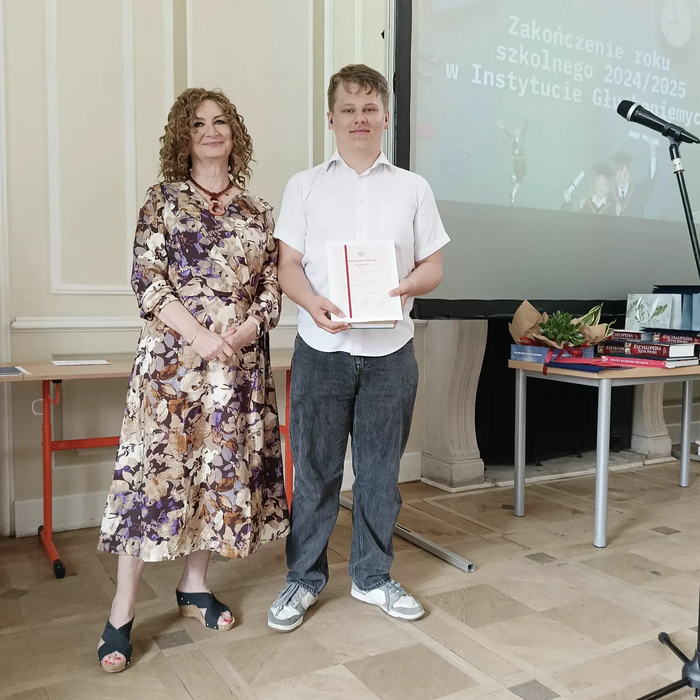 Uroczystość zakończenia roku szkolnego 2024 / 2025