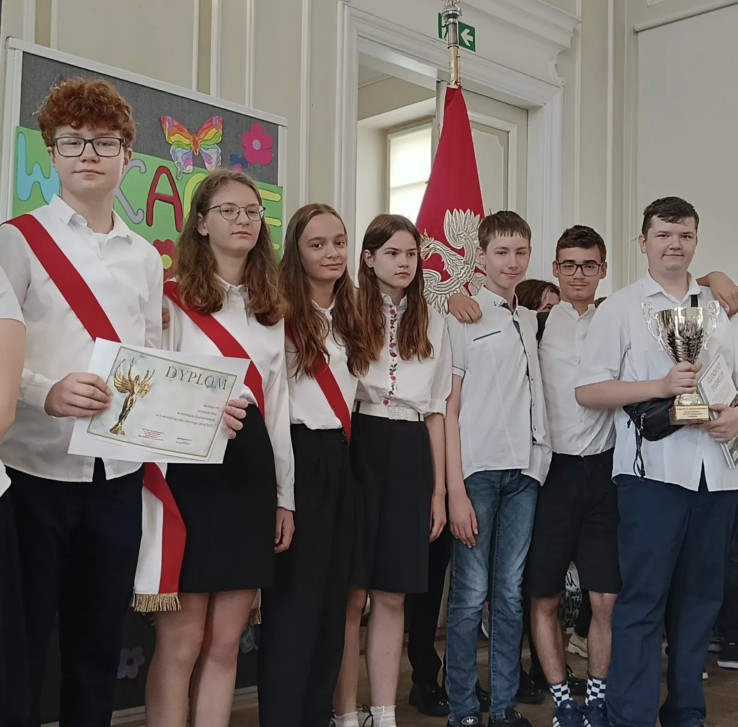 Uroczystość zakończenia roku szkolnego 2024 / 2025