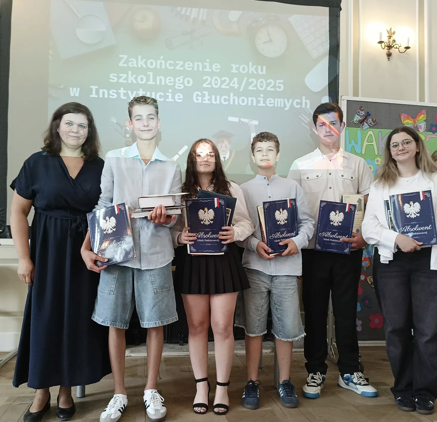 Uroczystość zakończenia roku szkolnego 2024 / 2025