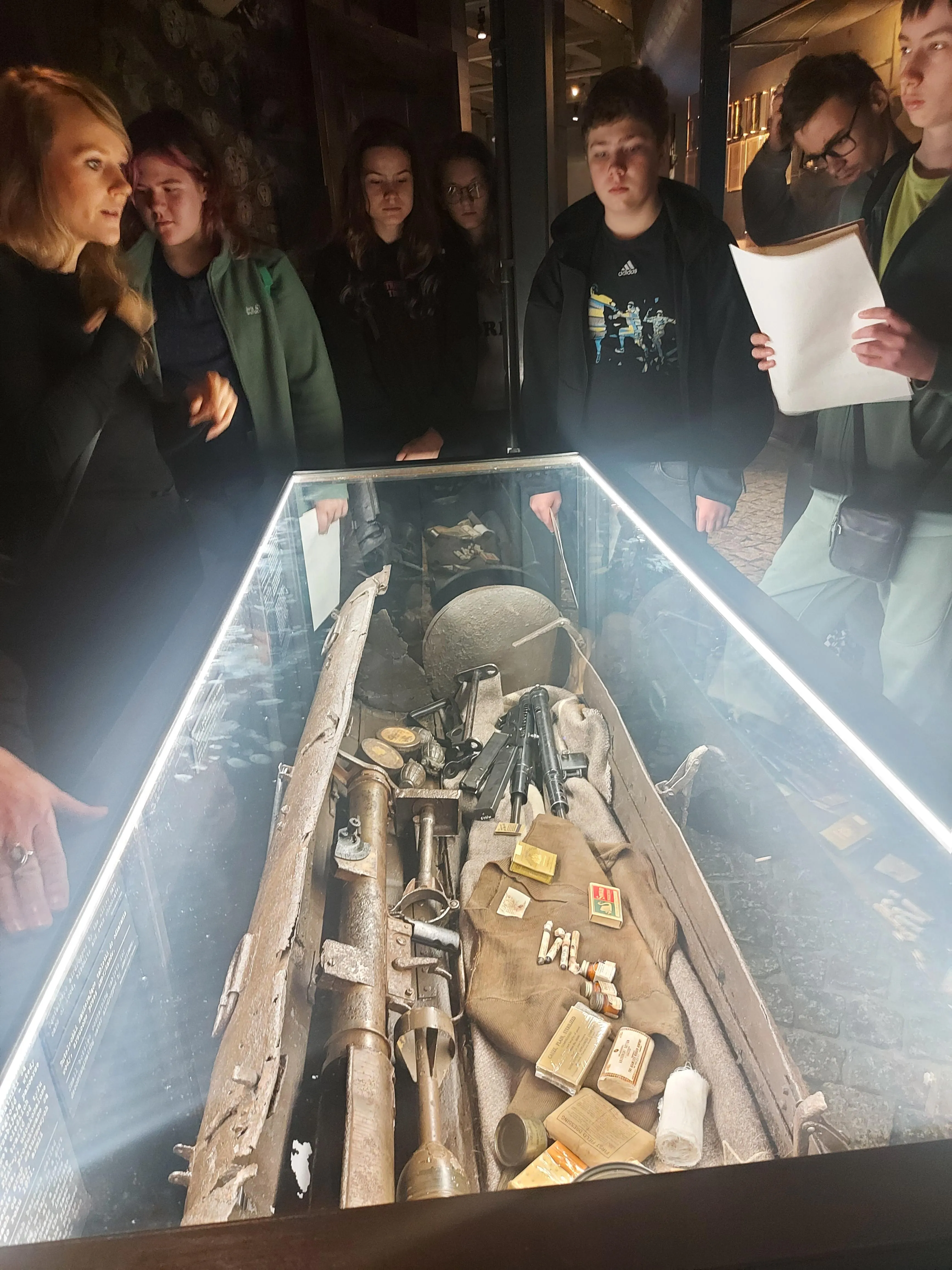 Lekcja historii w Muzeum Powstania Warszawskiego