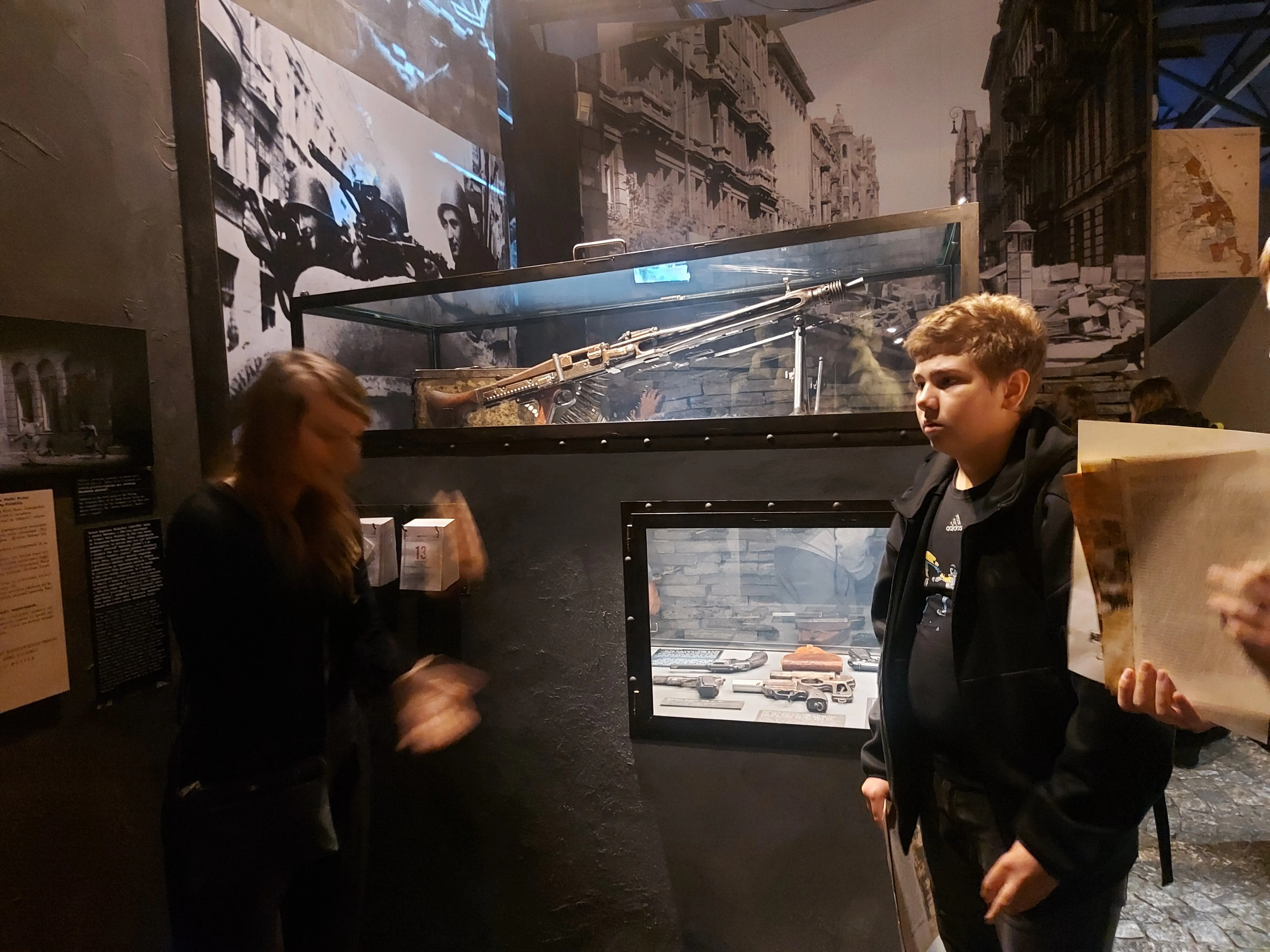 Lekcja historii w Muzeum Powstania Warszawskiego