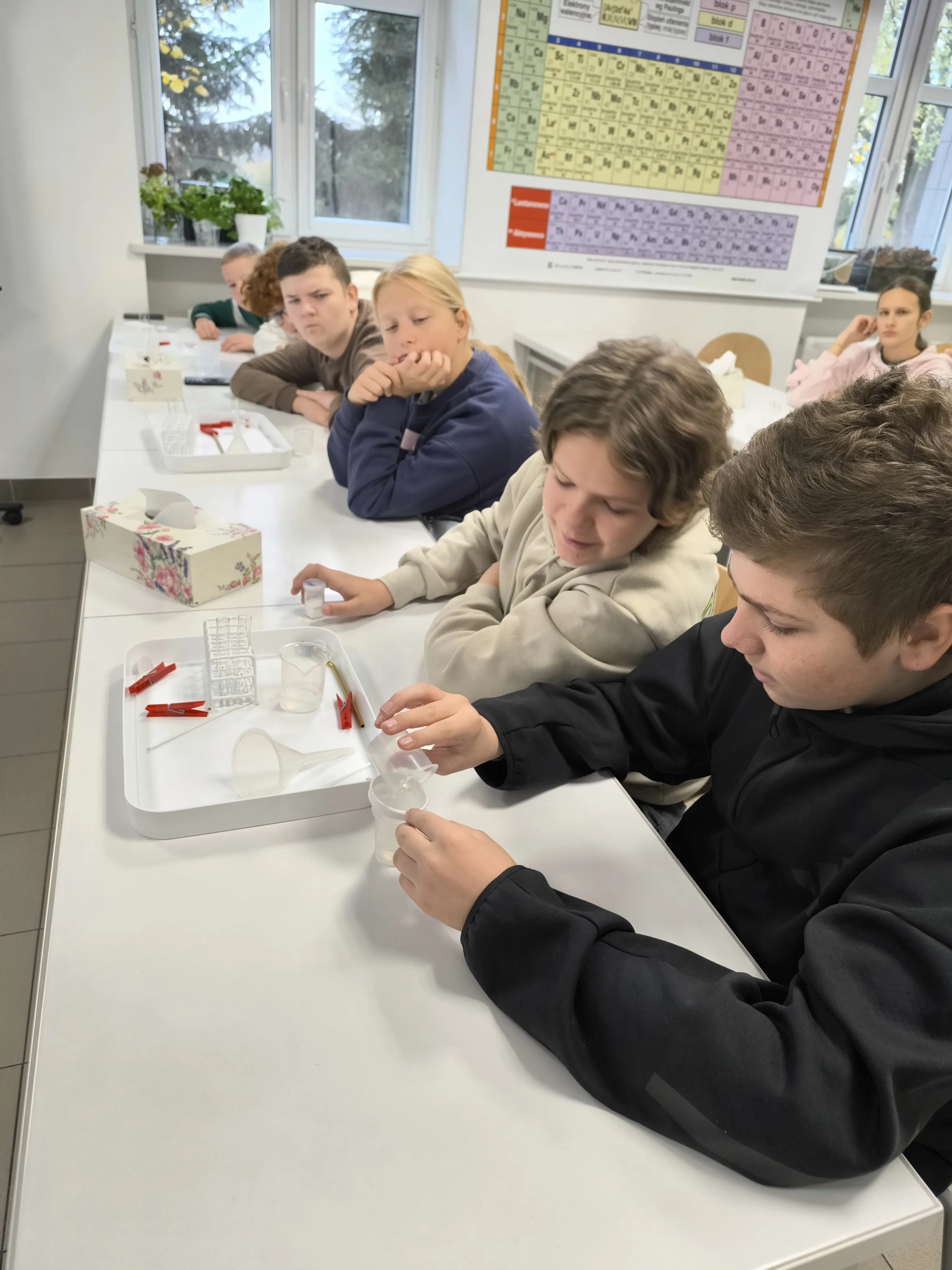 Warsztaty chemiczne we WCIES