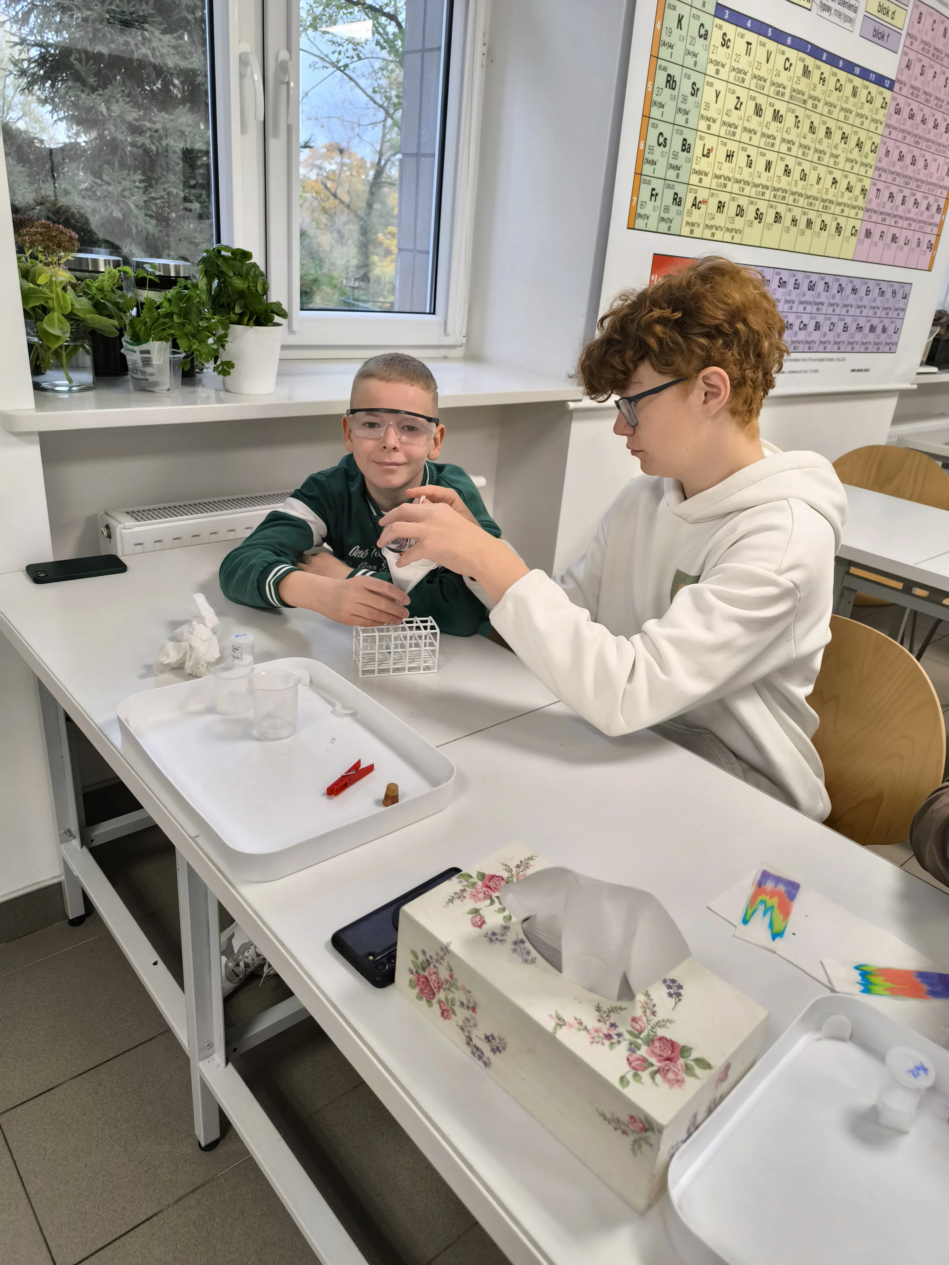 Warsztaty chemiczne we WCIES