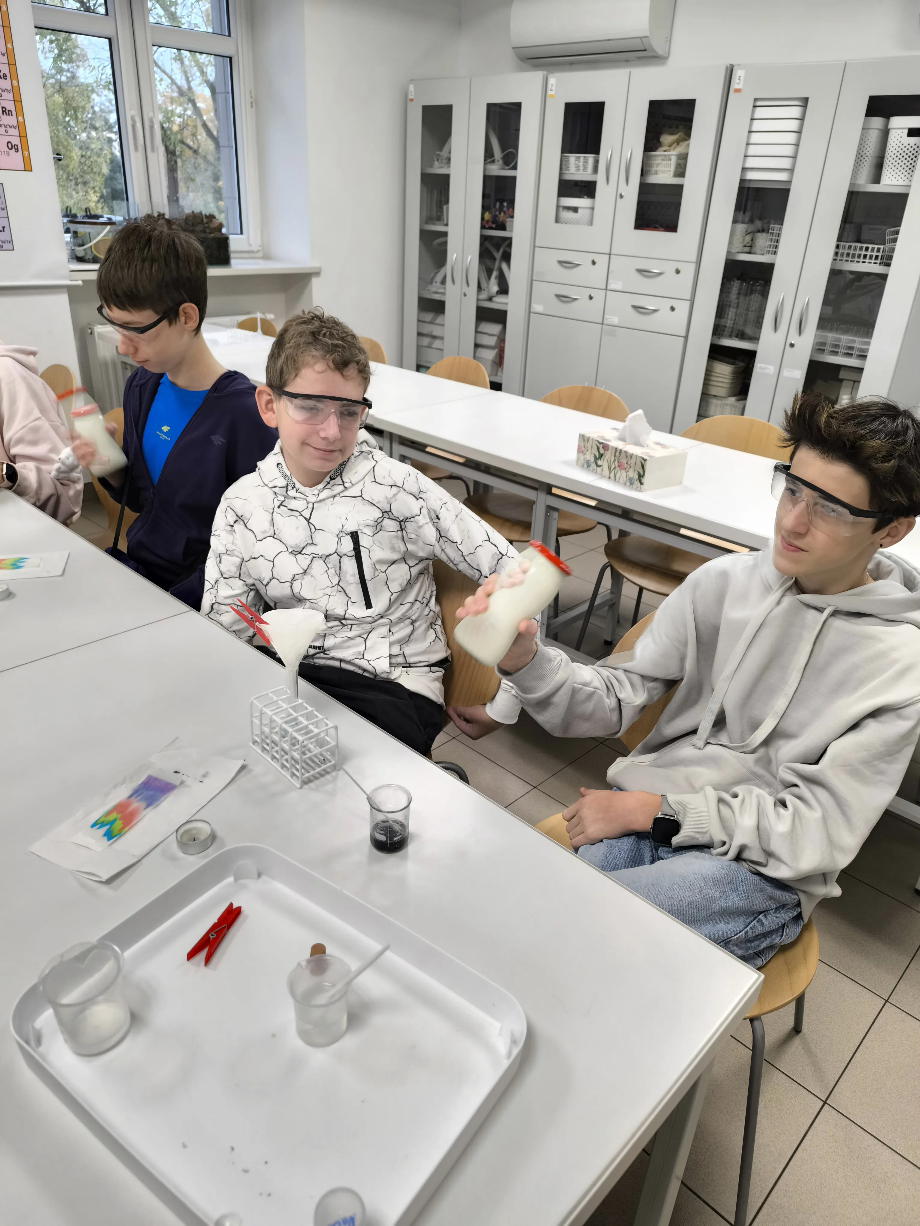 Warsztaty chemiczne we WCIES