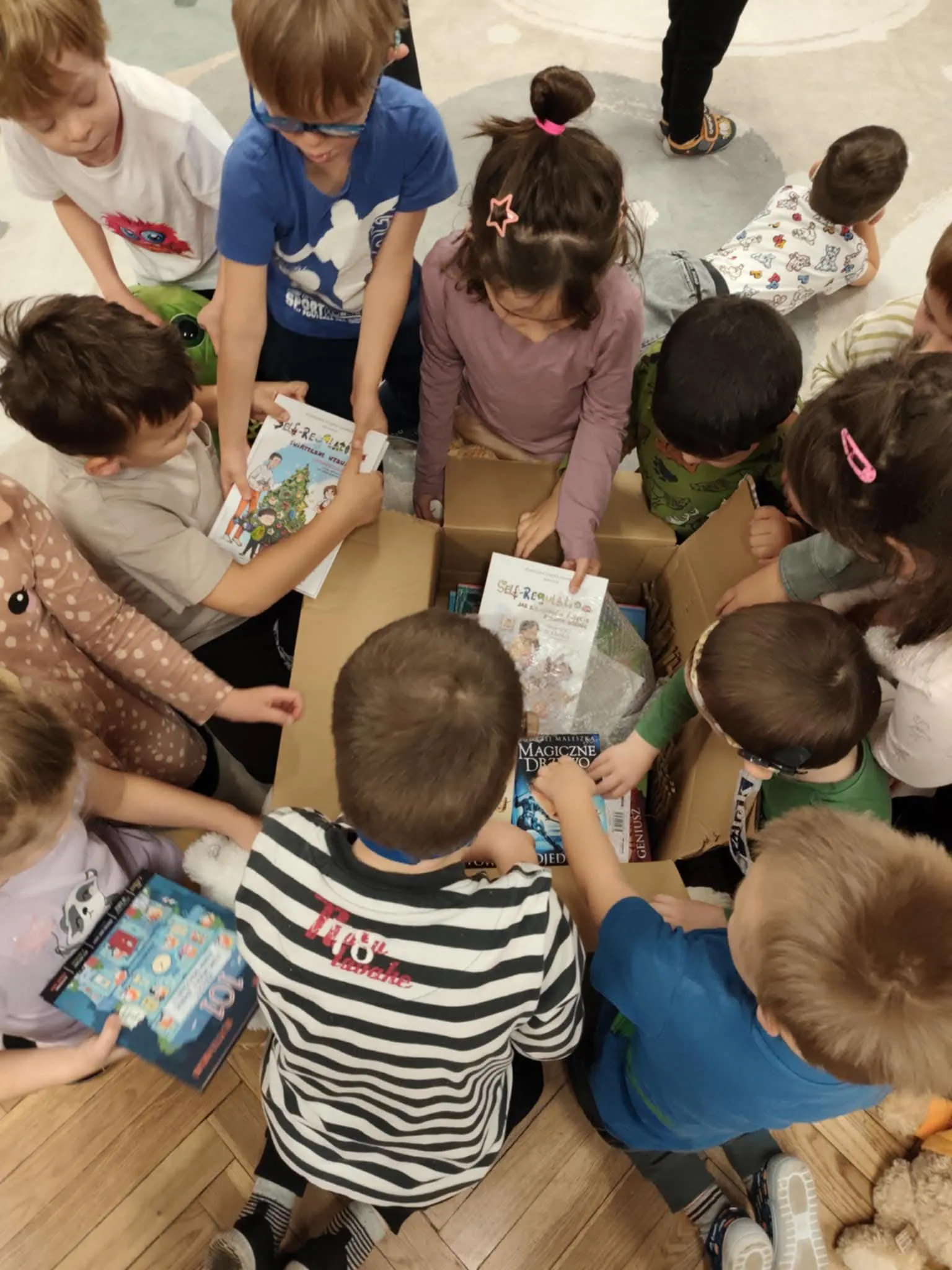 Akcja "Czytanie na dywanie"