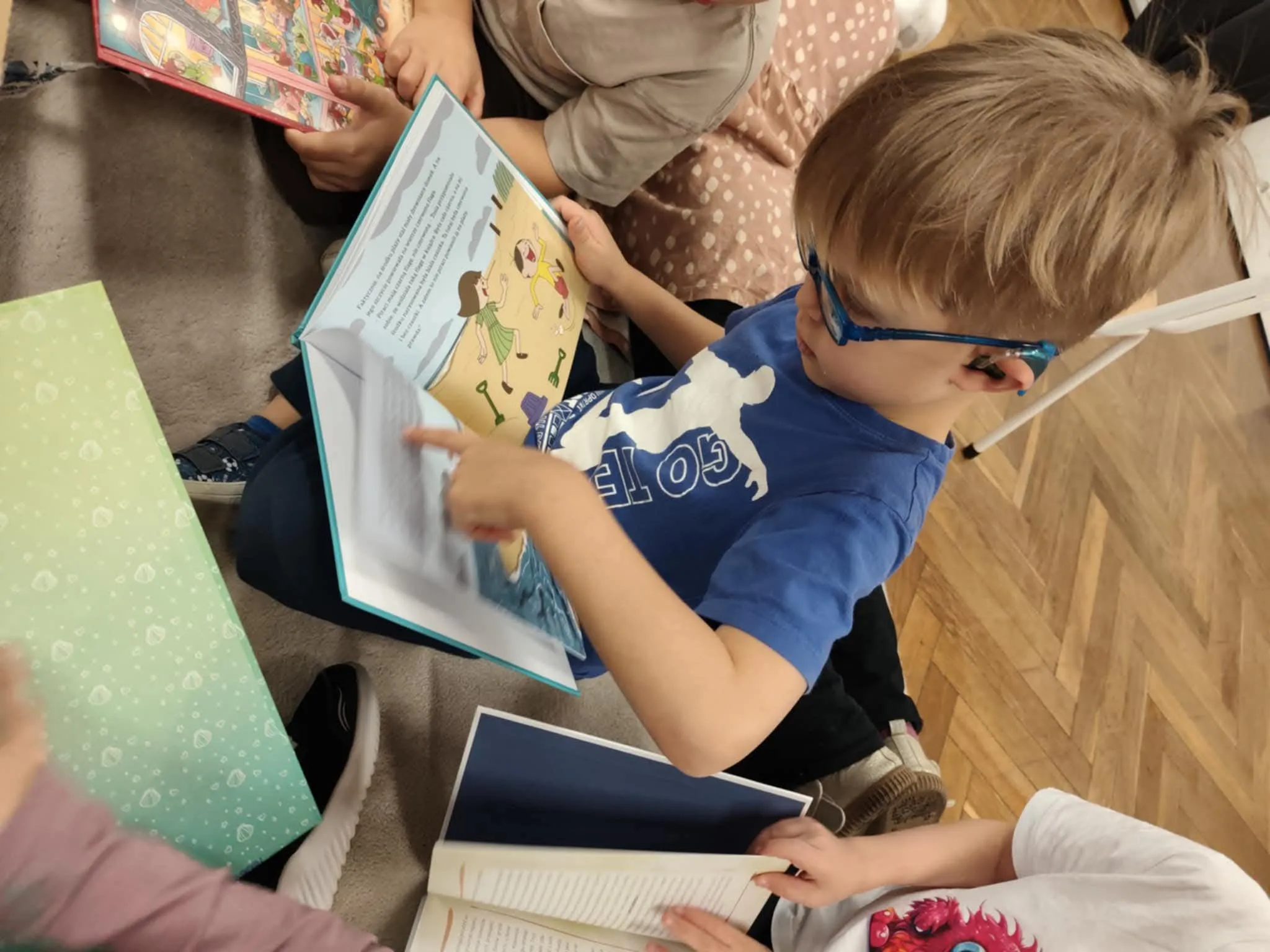 Akcja "Czytanie na dywanie"