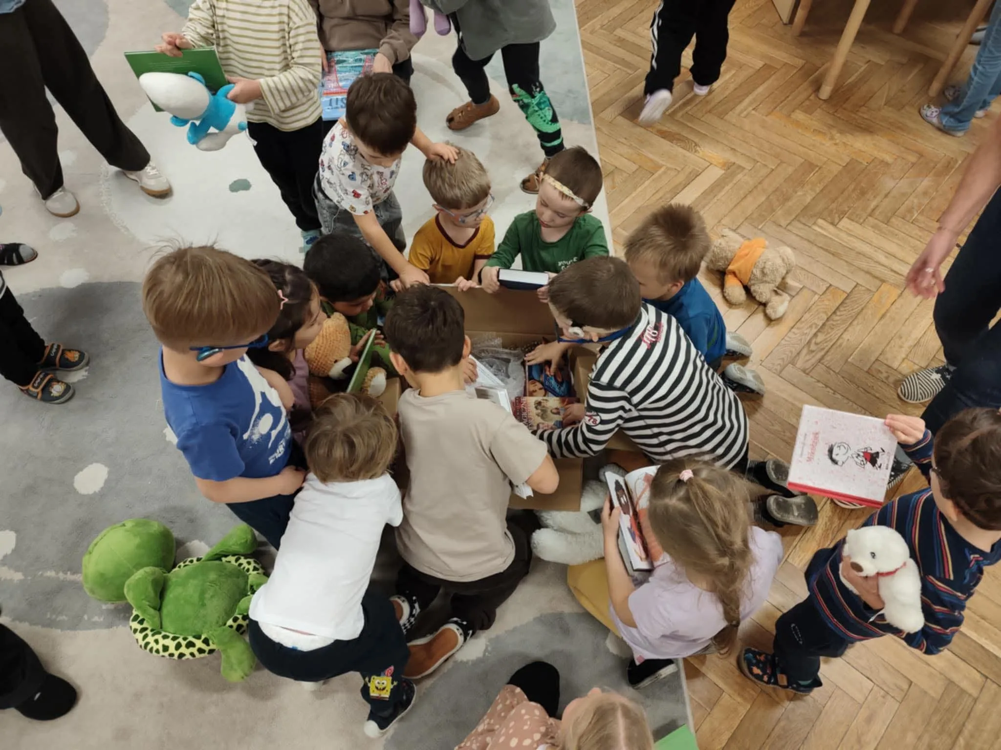 Akcja "Czytanie na dywanie"