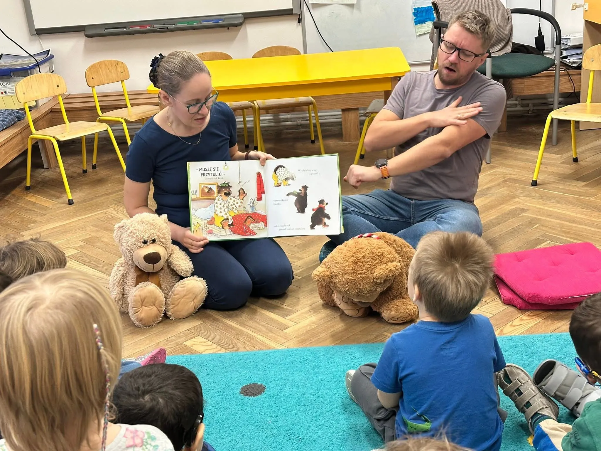 Akcja "Czytanie na dywanie"