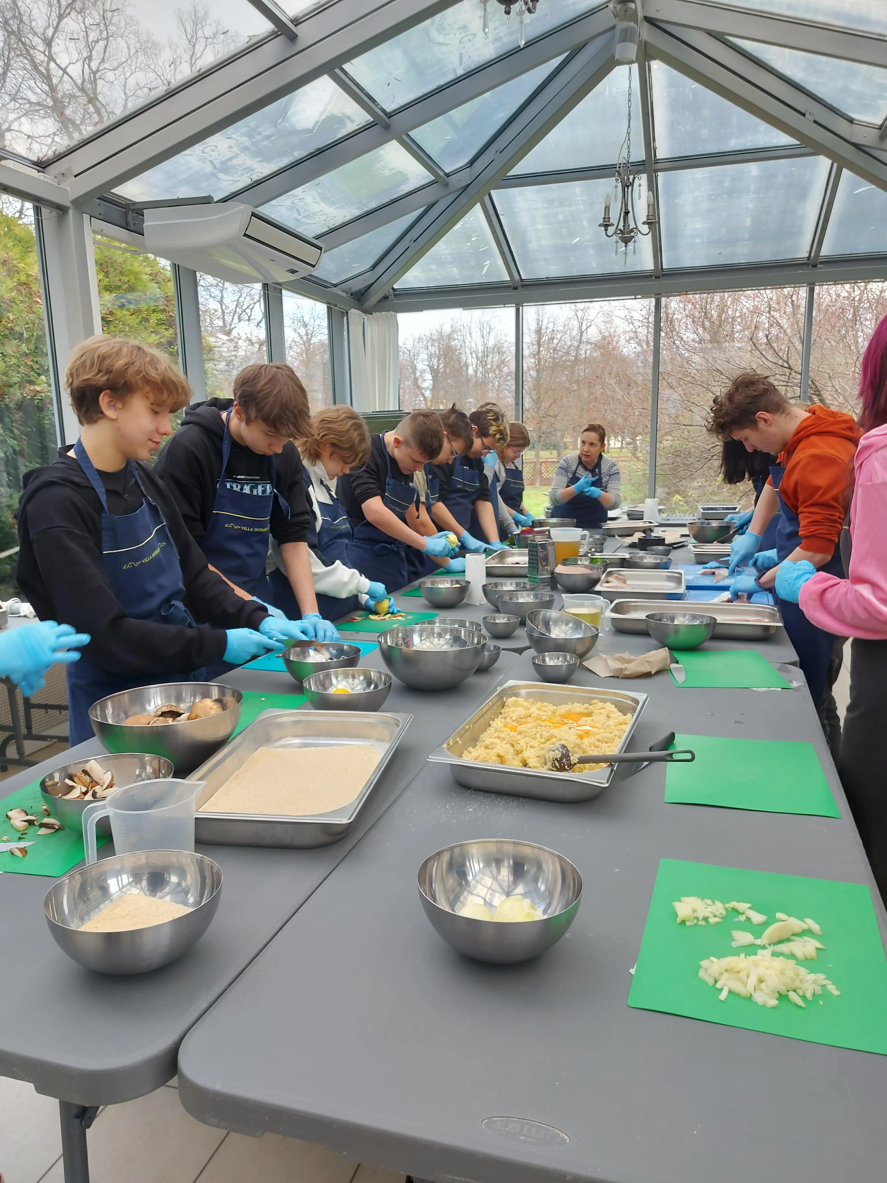 Warsztaty kulinarne w pałacu króla w Wilanowie