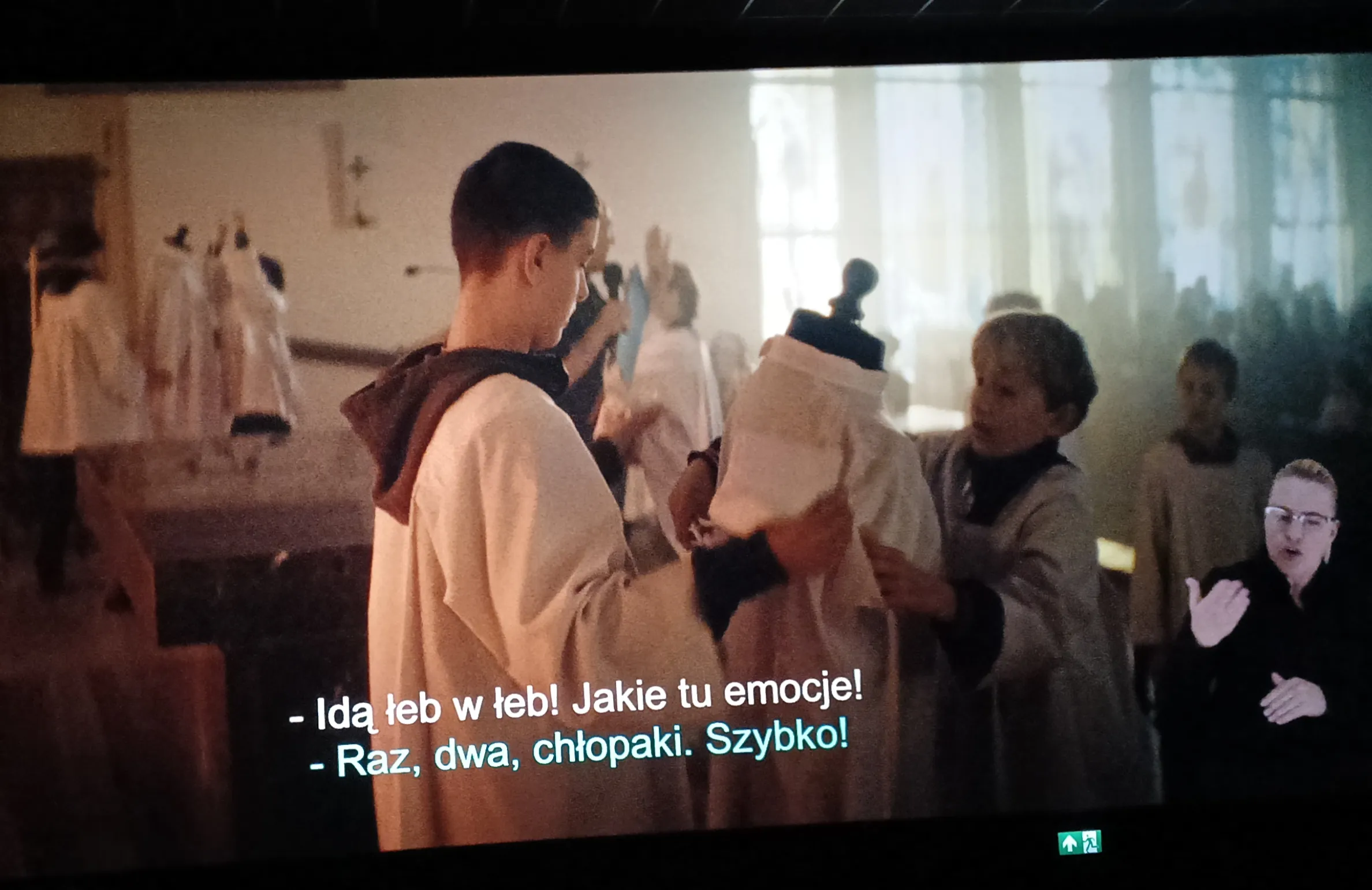 Dla nas w kinie język polski foniczny, napisy i PJM