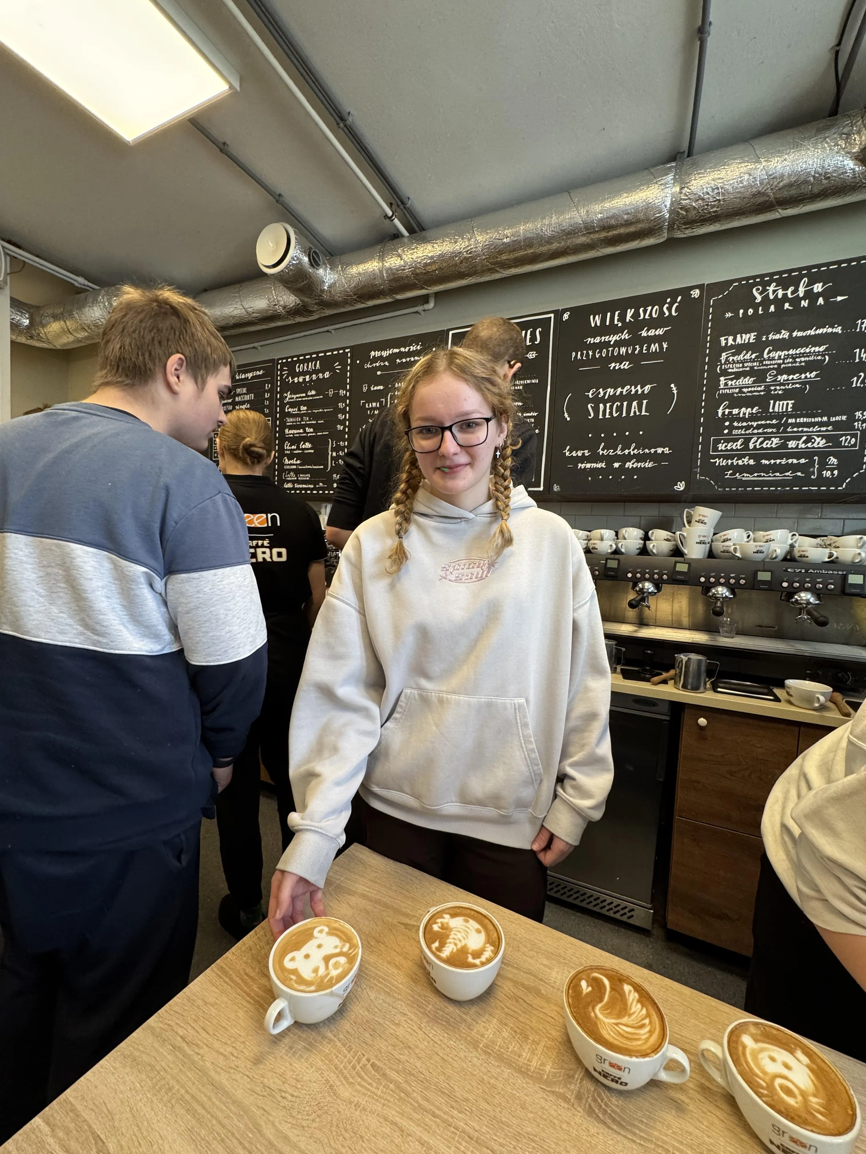 Warsztaty baristyczne w sieci kawiarni Green Caffè Nero
