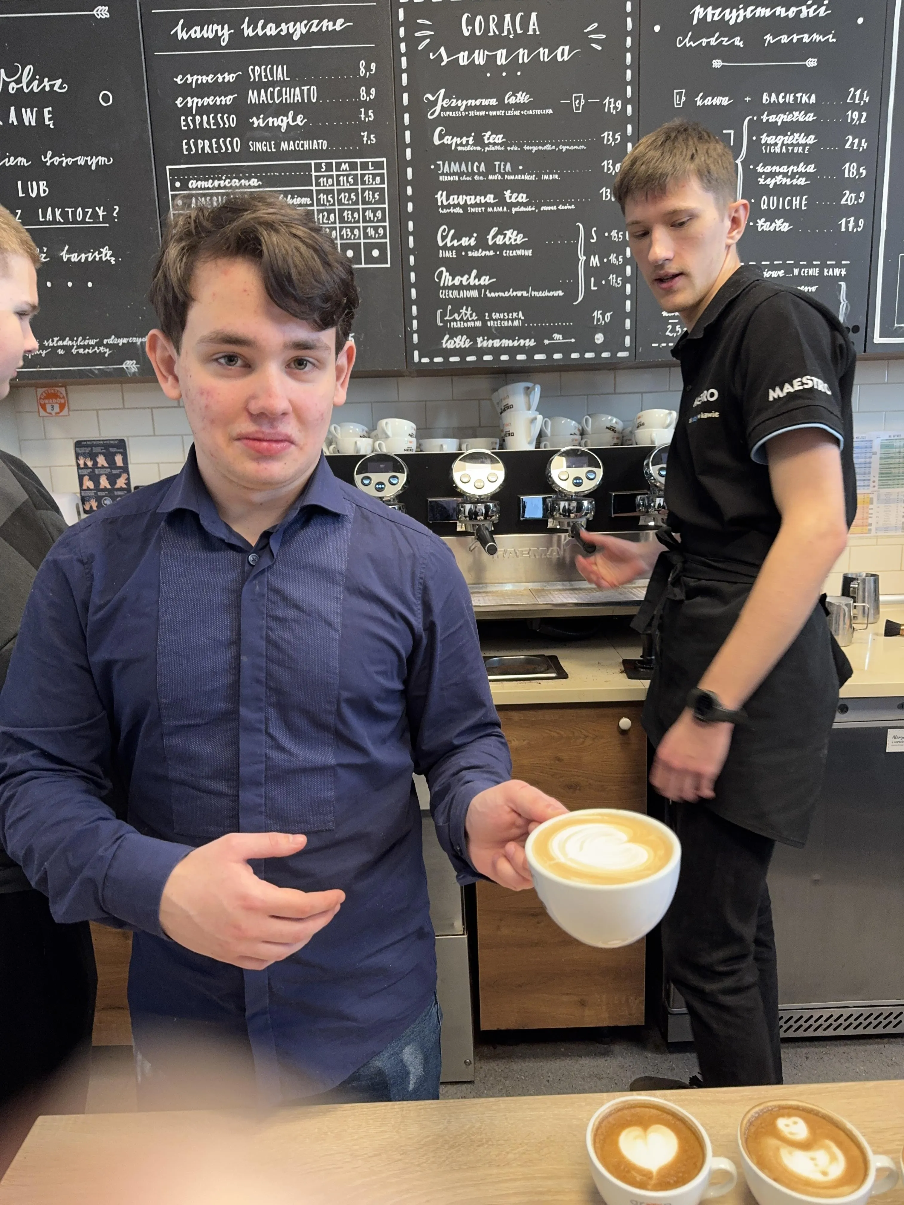 Warsztaty baristyczne w sieci kawiarni Green Caffè Nero