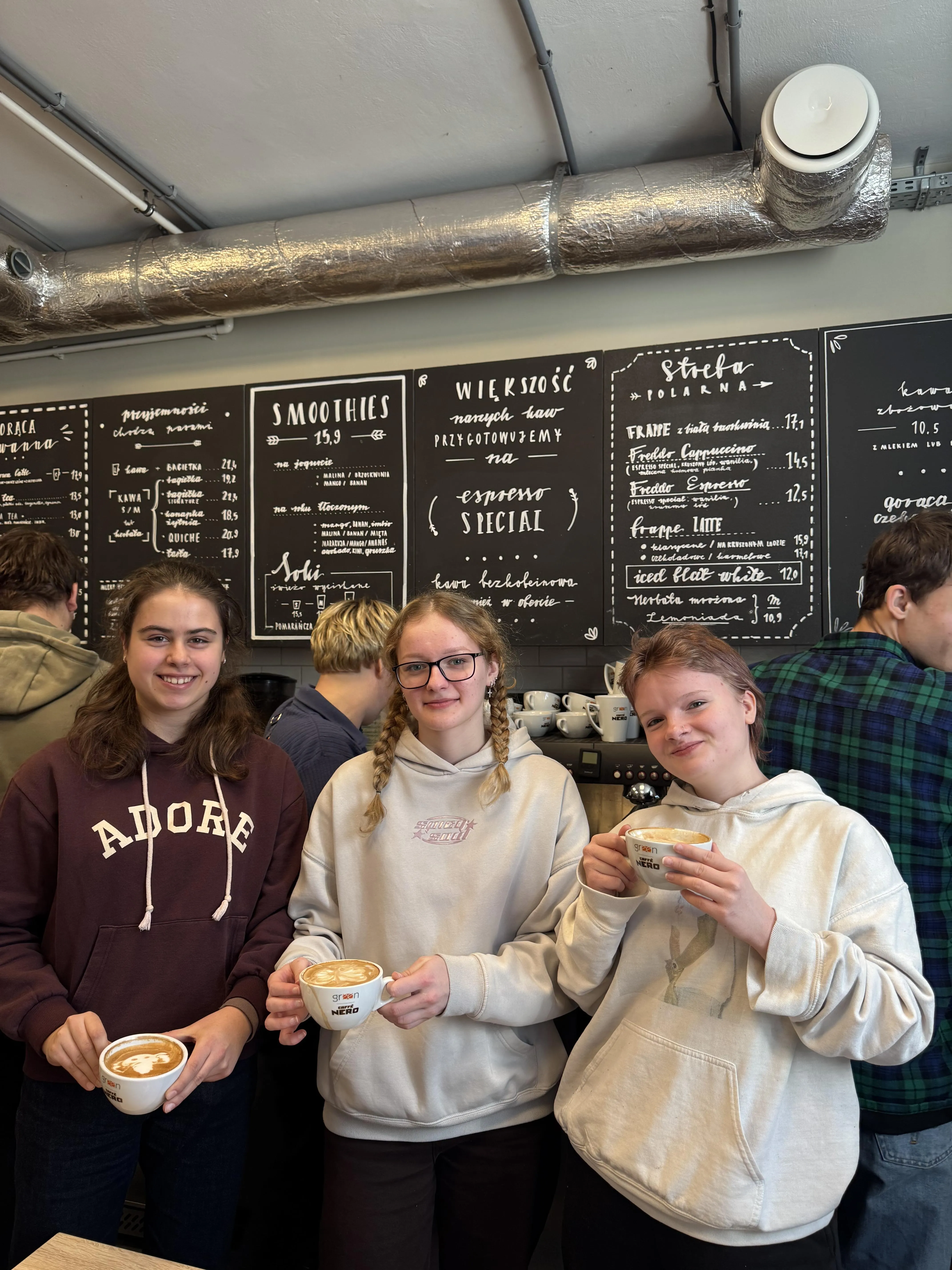 Warsztaty baristyczne w sieci kawiarni Green Caffè Nero