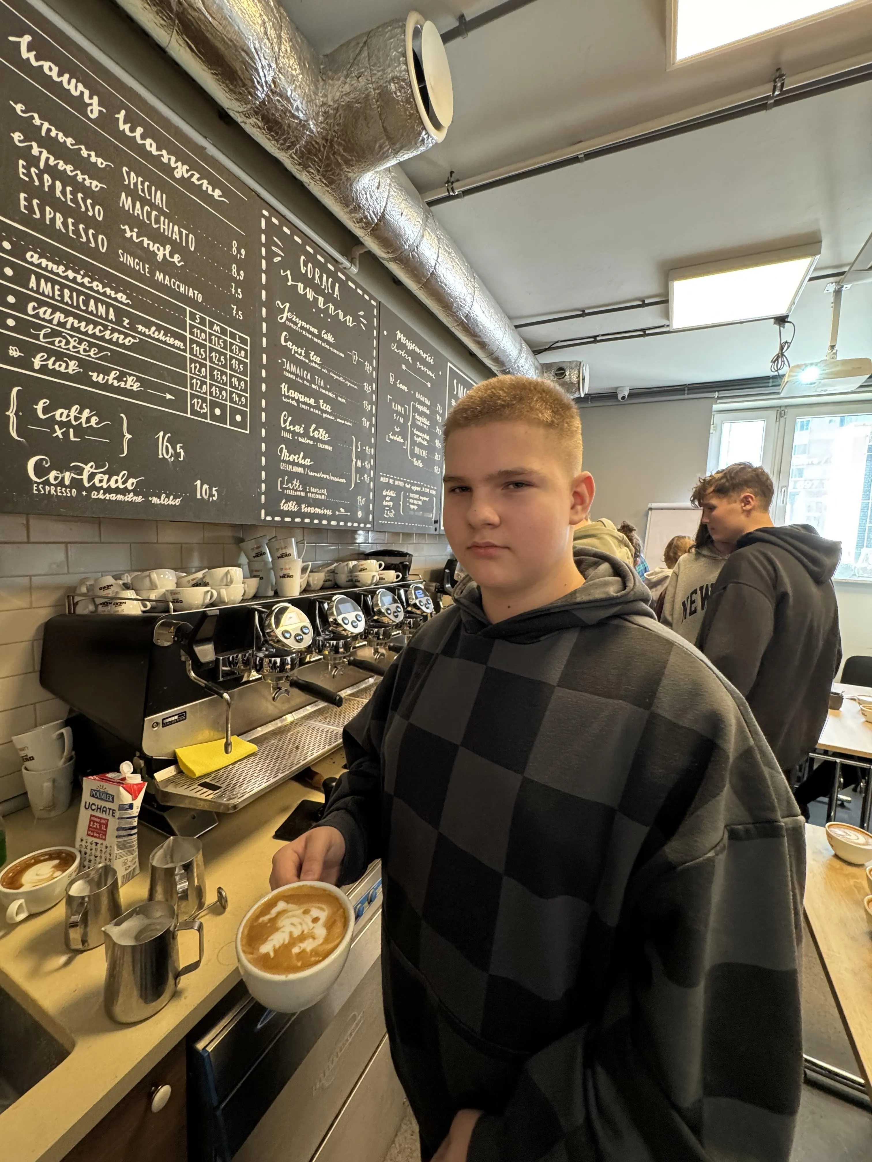 Warsztaty baristyczne w sieci kawiarni Green Caffè Nero