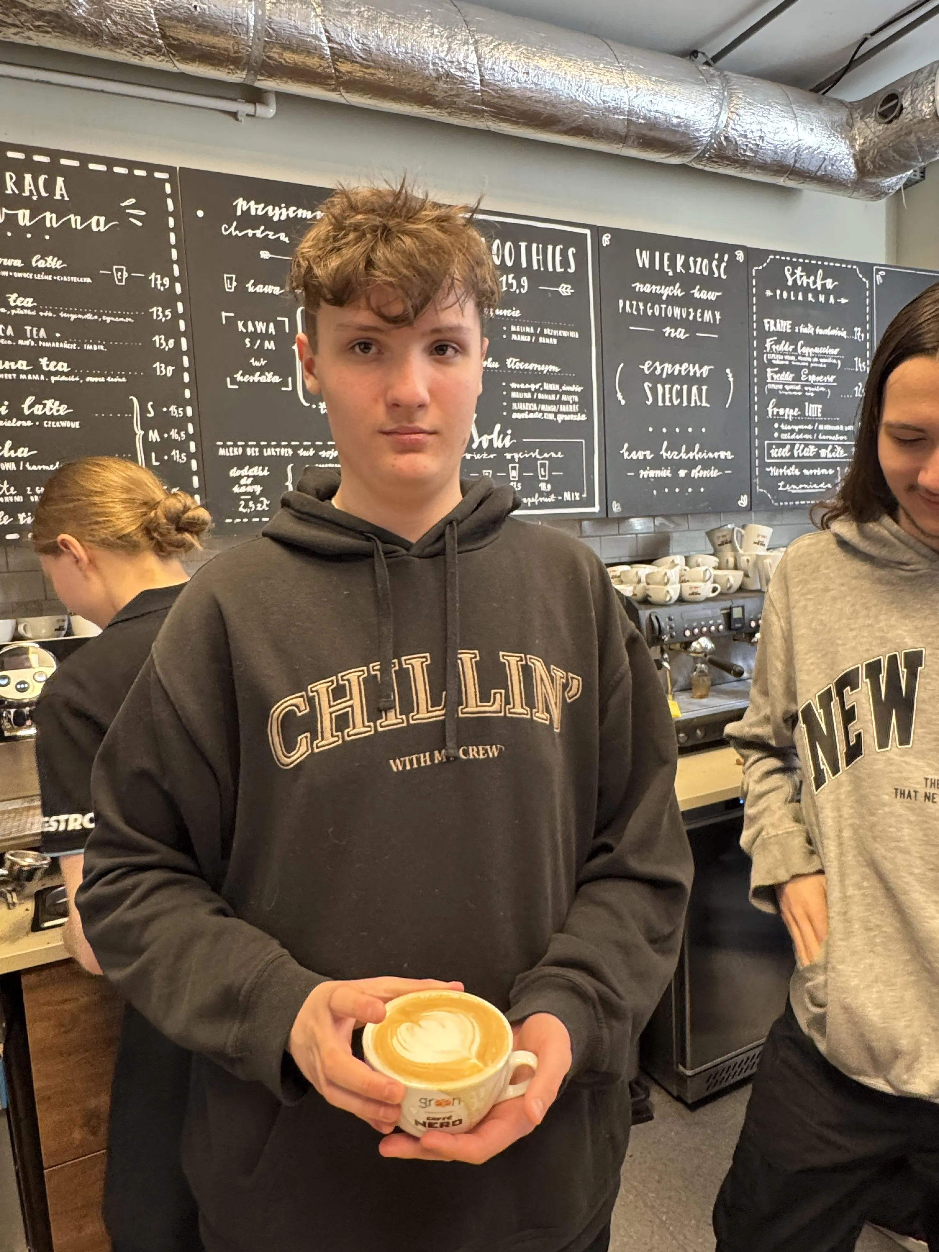 Warsztaty baristyczne w sieci kawiarni Green Caffè Nero