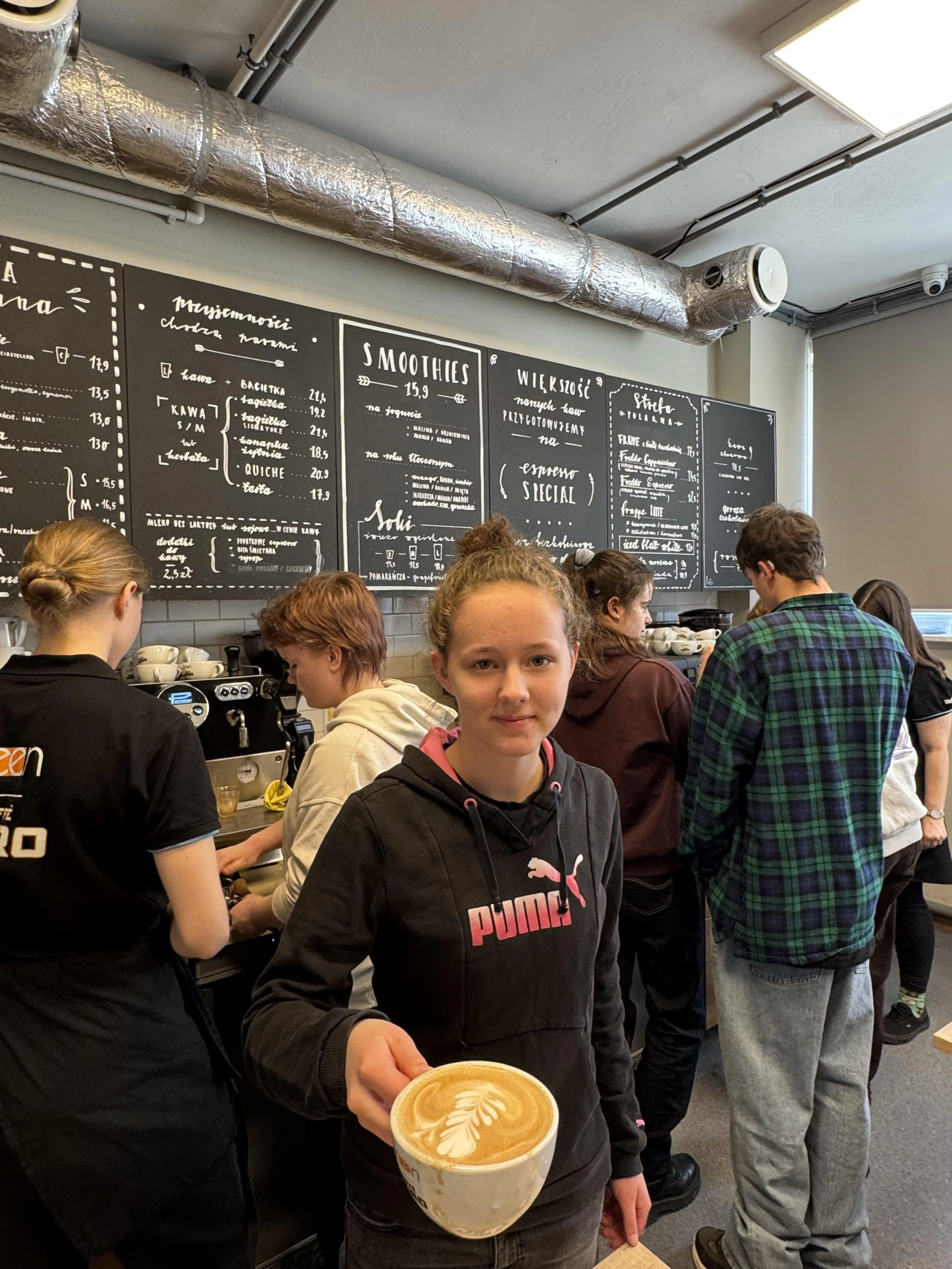 Warsztaty baristyczne w sieci kawiarni Green Caffè Nero