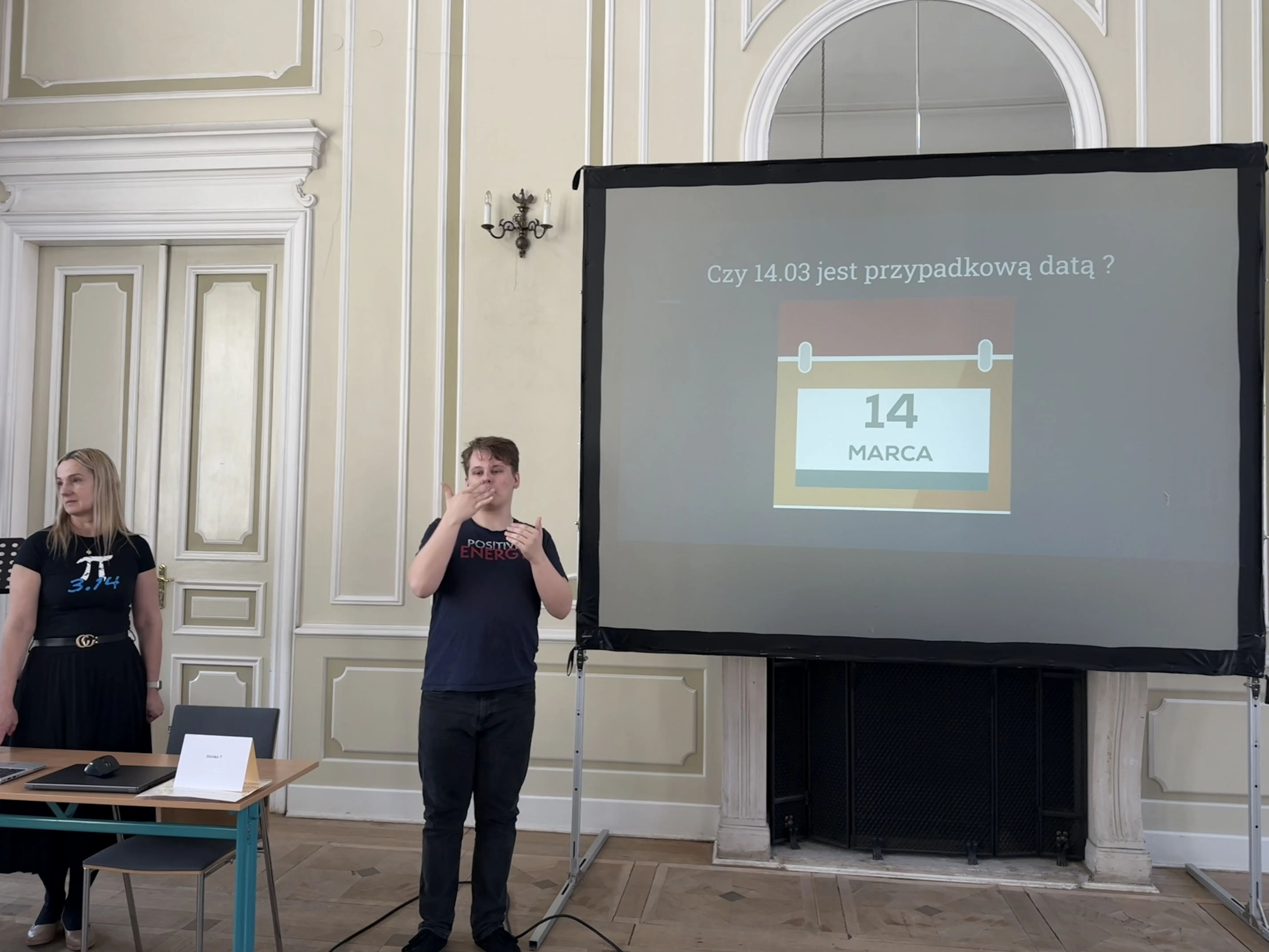 Dzień liczby Pi w Instytucie Głuchoniemych