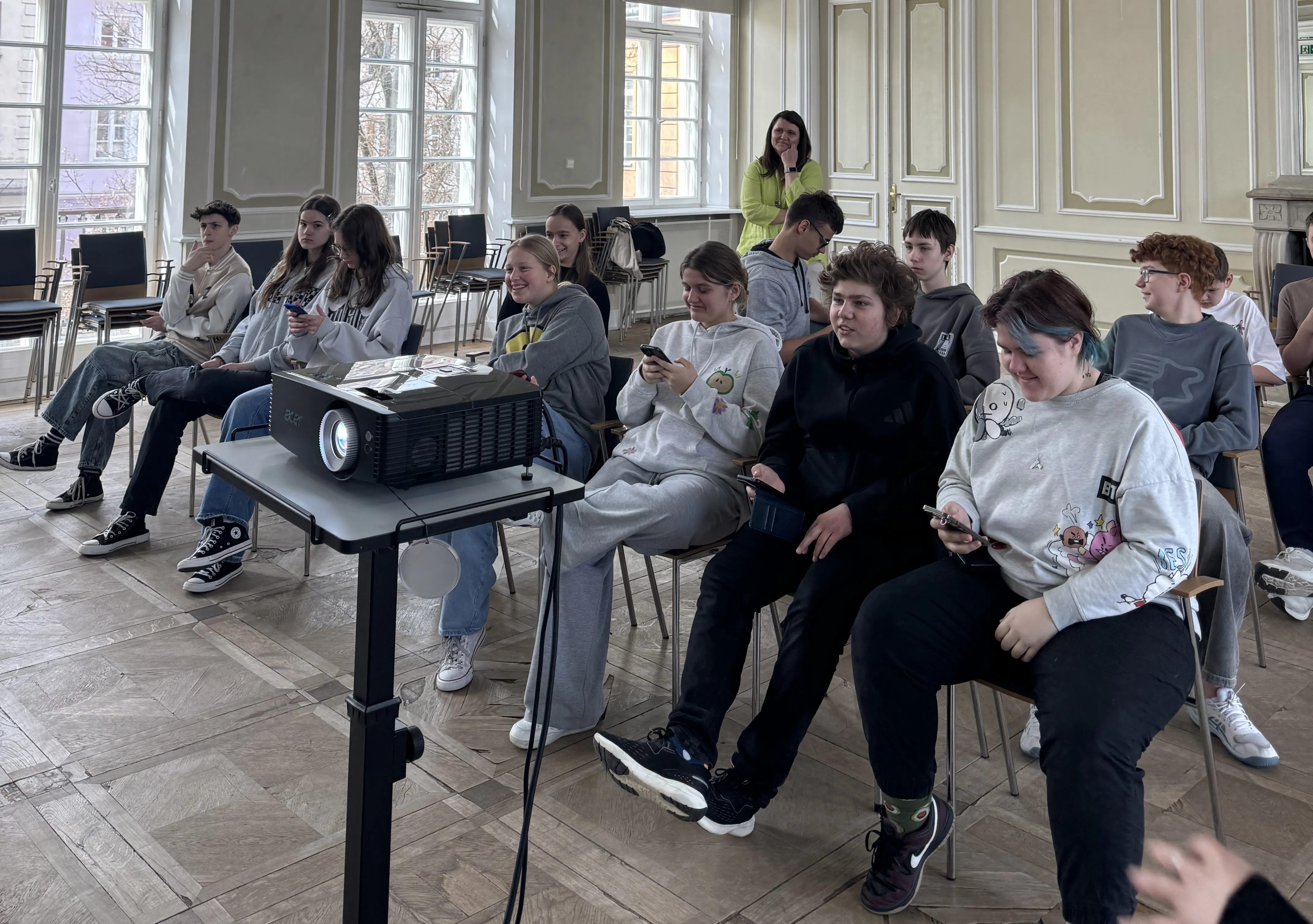 Co dalej ósma klaso? Poważne warsztaty i trochę zabawy w okularach VR😲